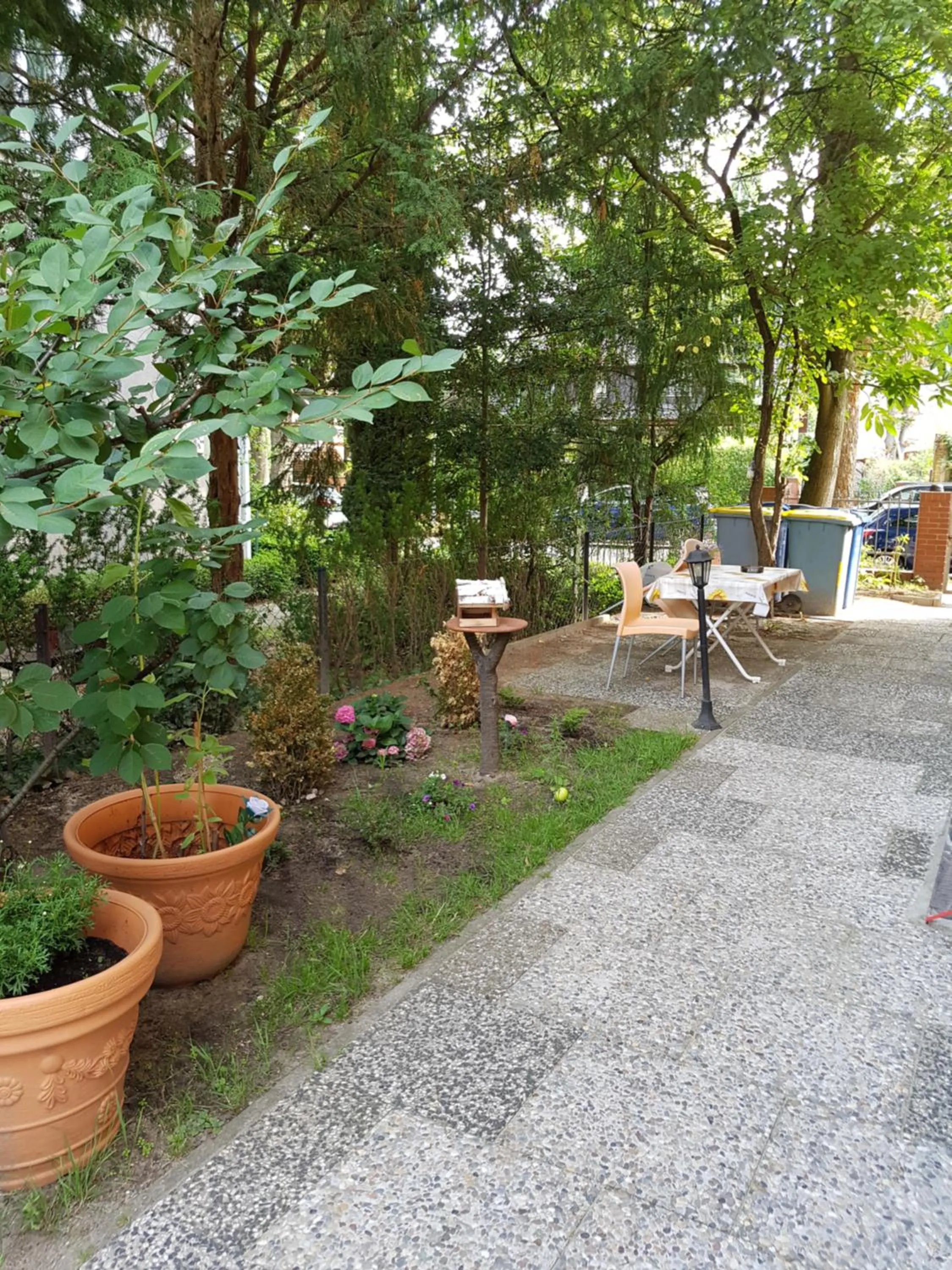 Patio in Pension Hubertus