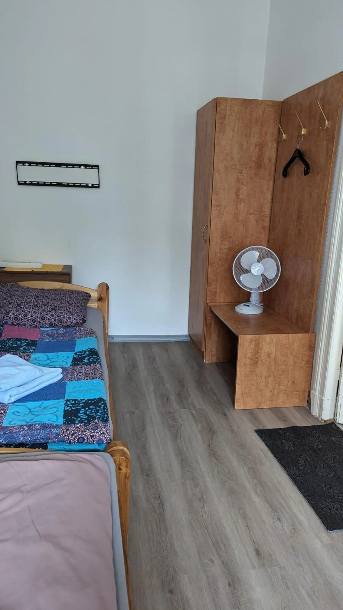 Bedroom, Bed in Pension Hubertus