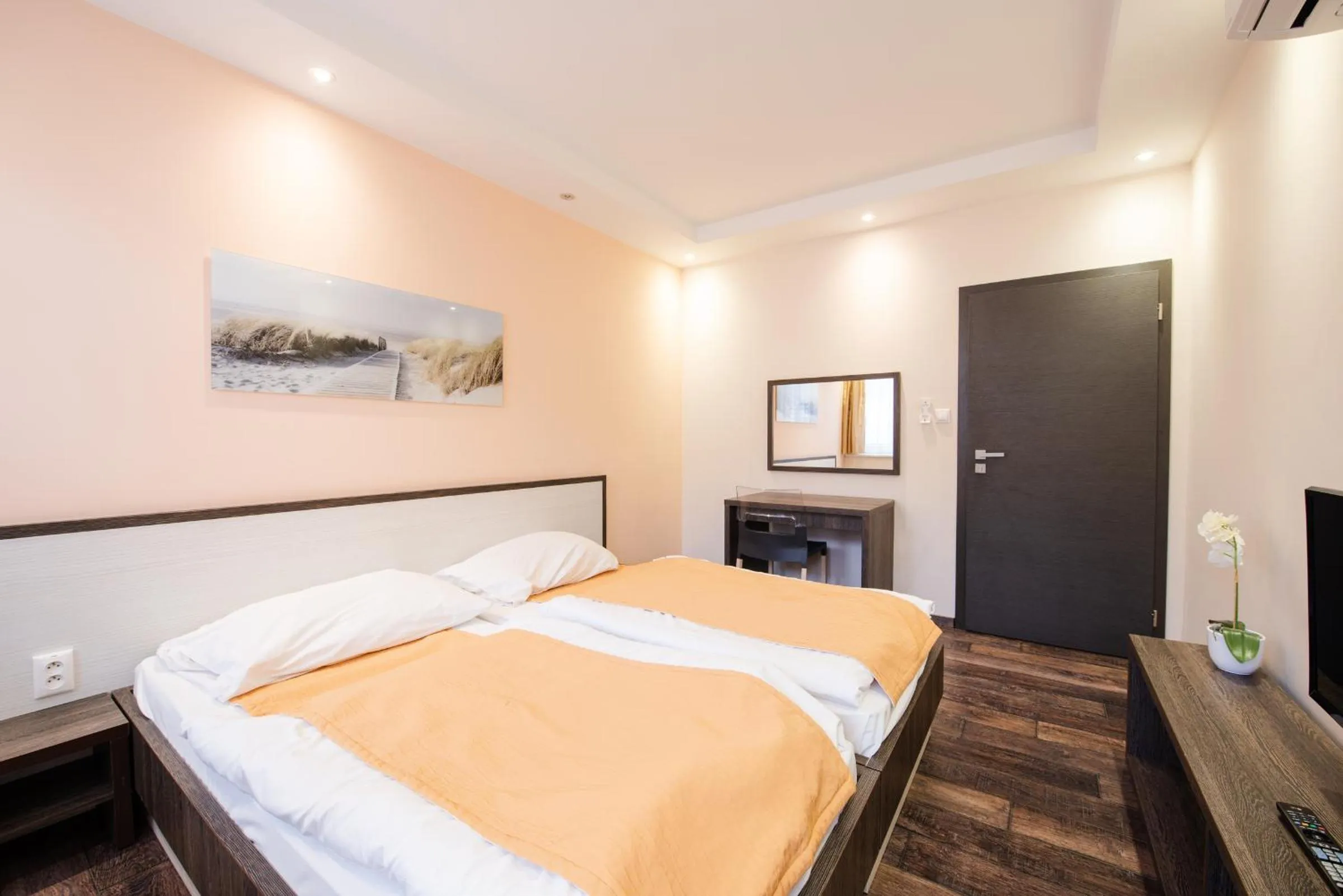 Bed in Apartments Brigitte