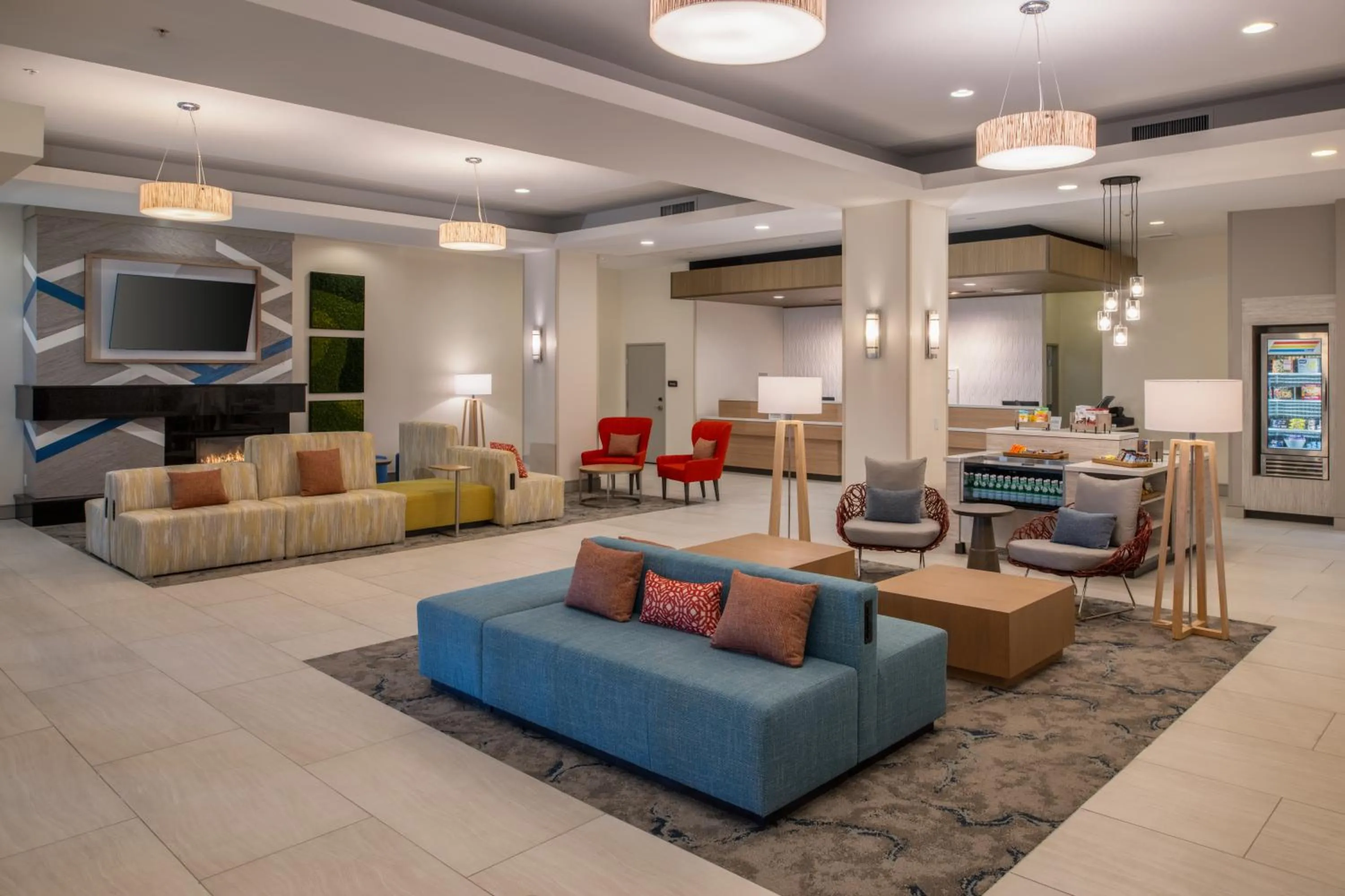 Lobby or reception in Hilton Garden Inn Tacoma Downtown