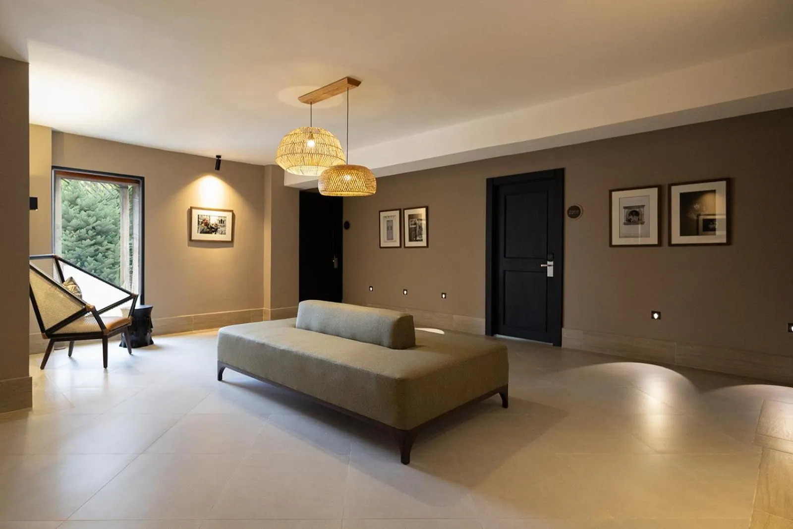 Seating area in Camp David Ranch