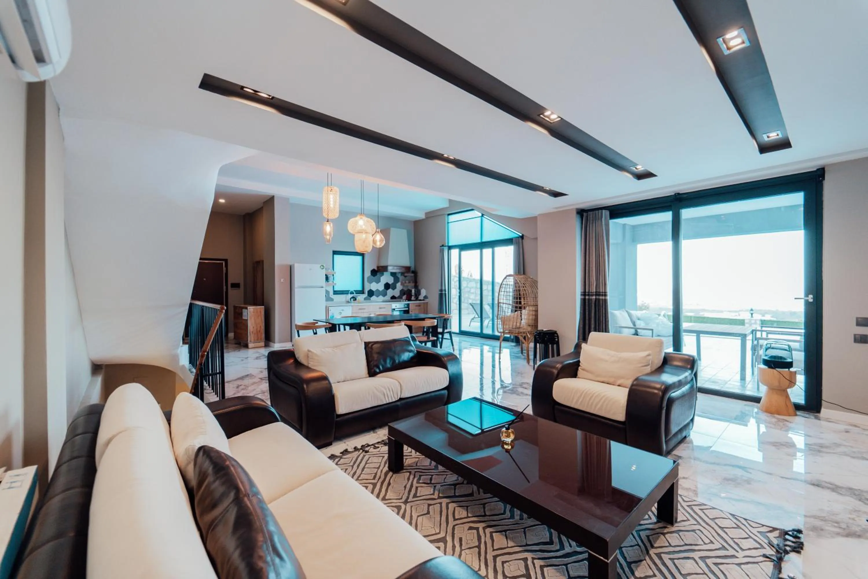 Living room in Fortunella Suites