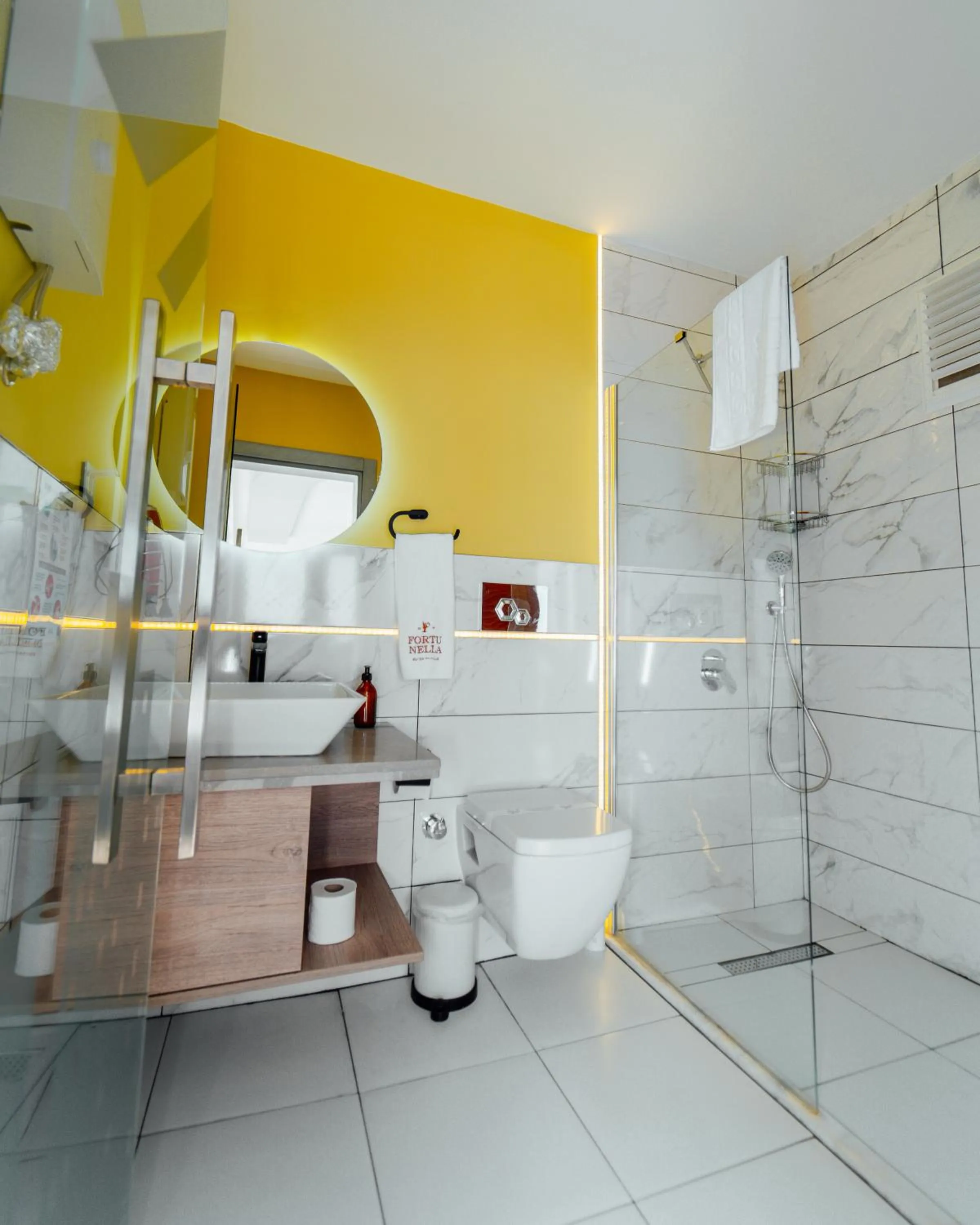 Bathroom in Fortunella Suites