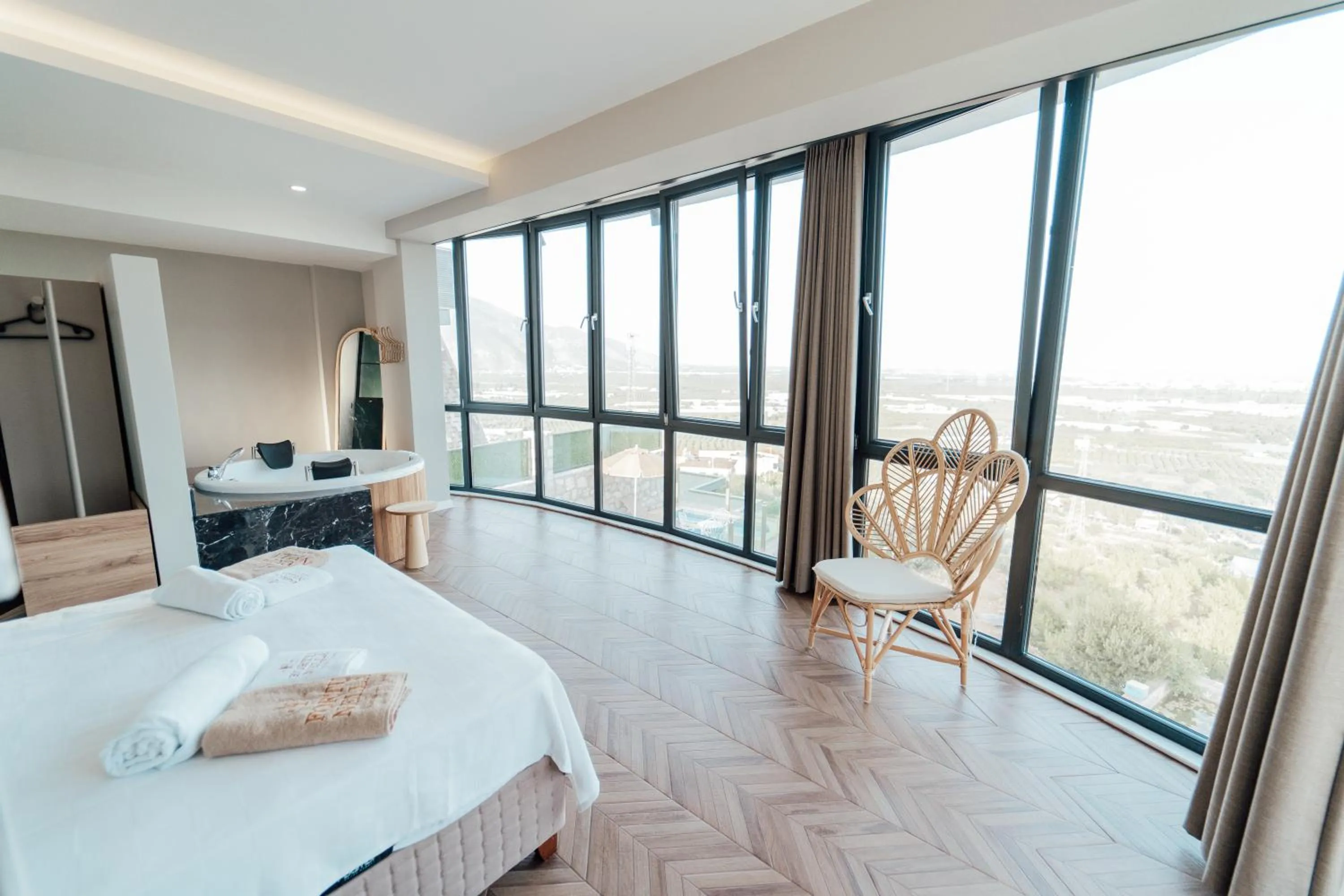 Bedroom in Fortunella Suites