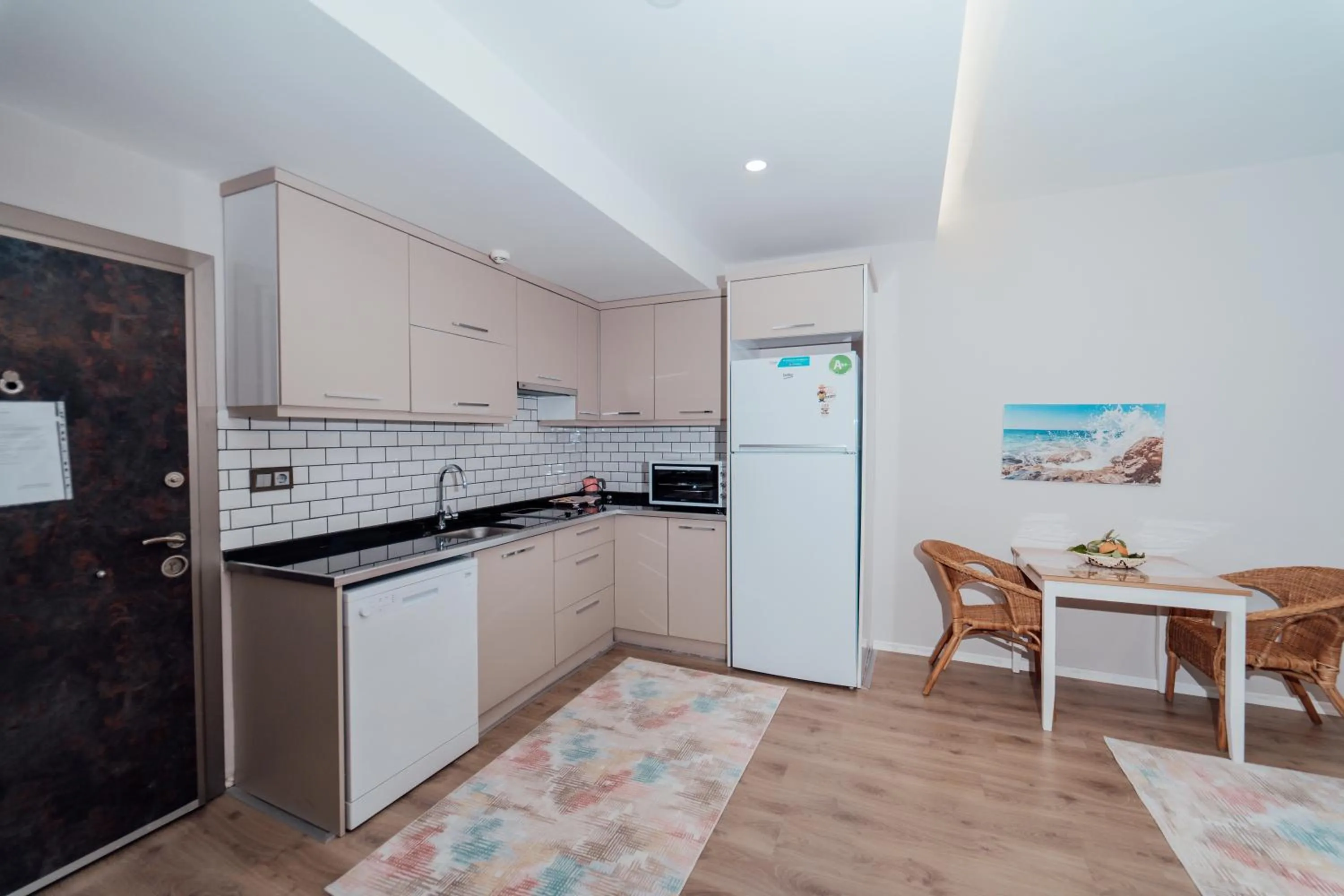 kitchen in Fortunella Suites
