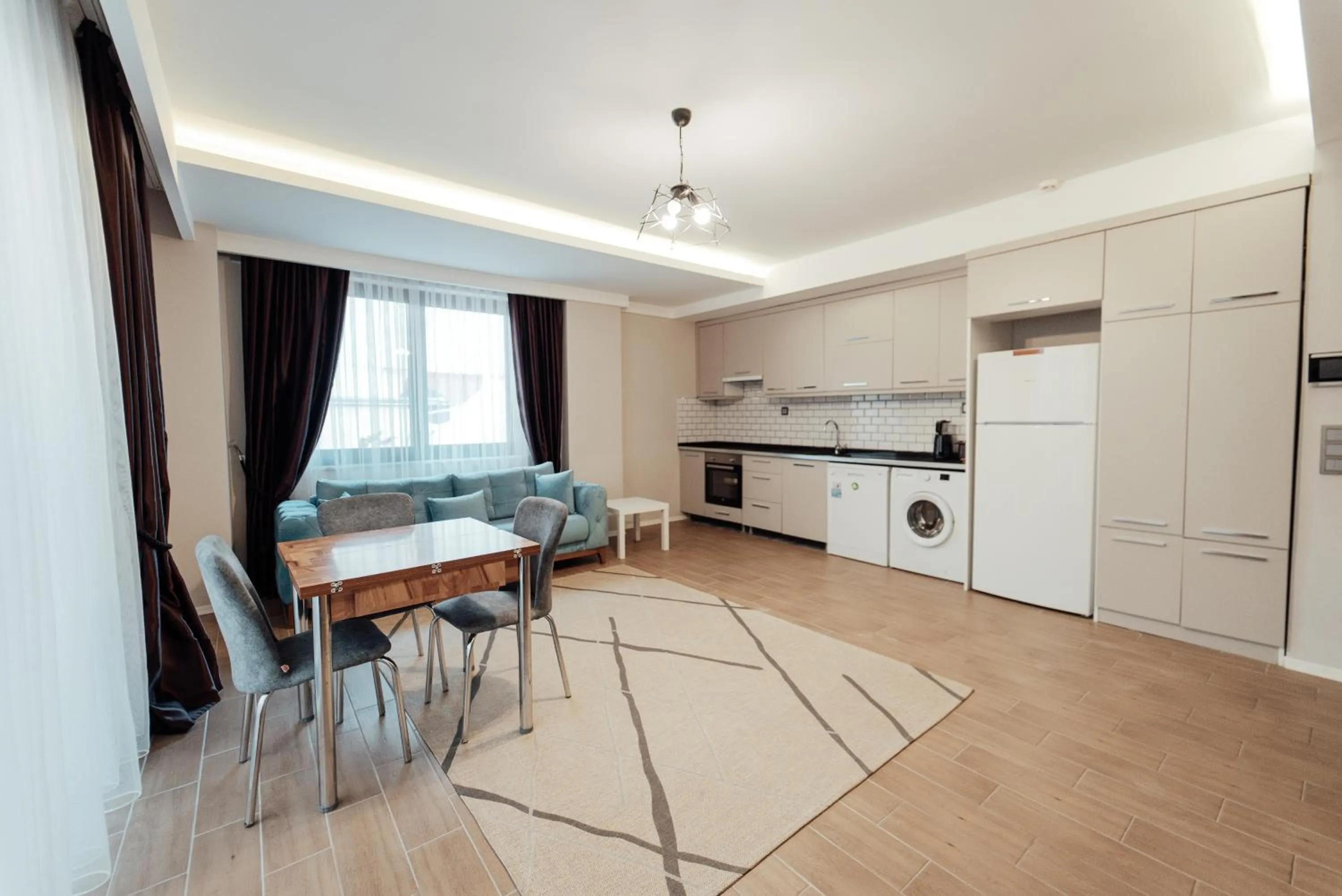 Seating area in Fortunella Suites