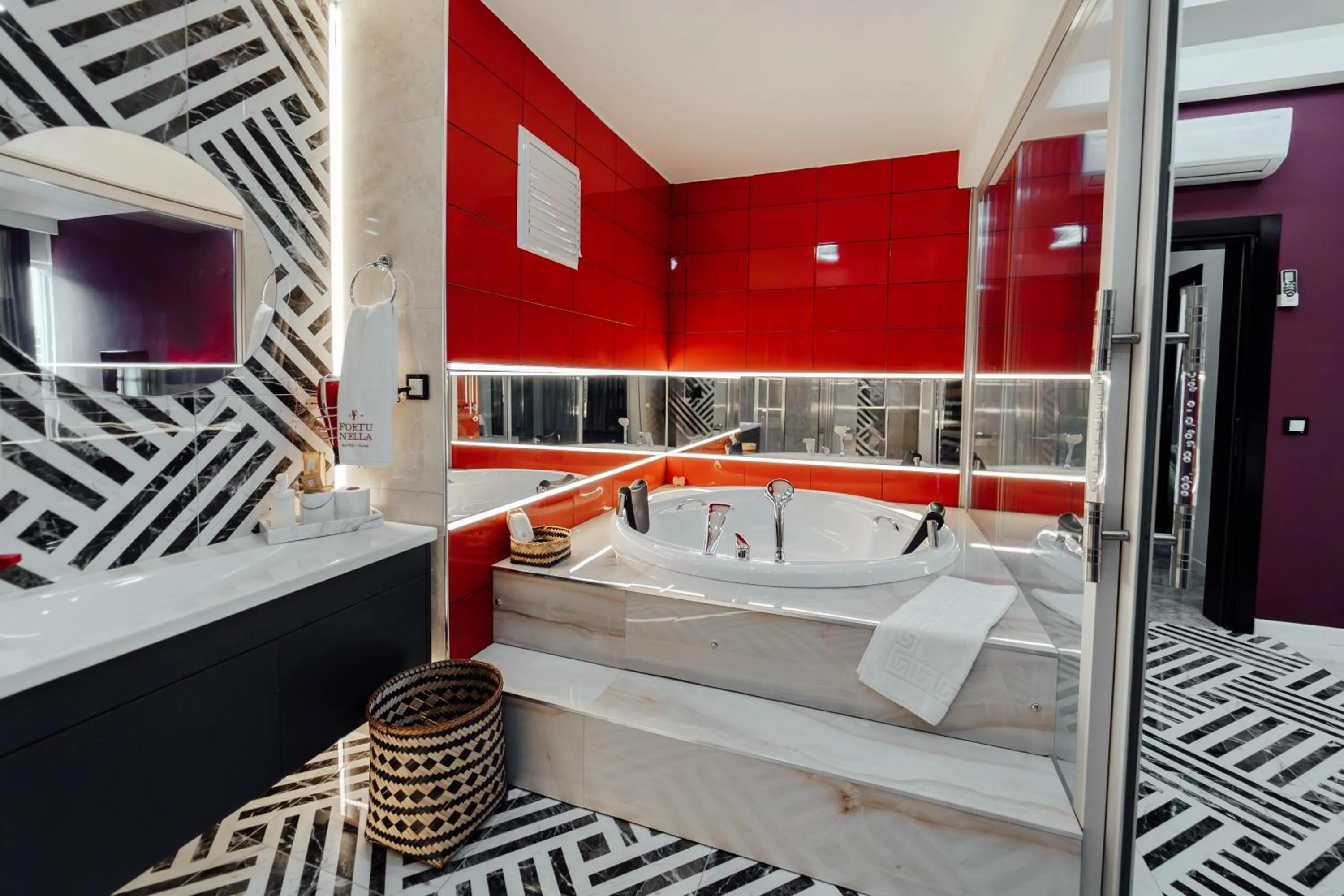 Bathroom in Fortunella Suites