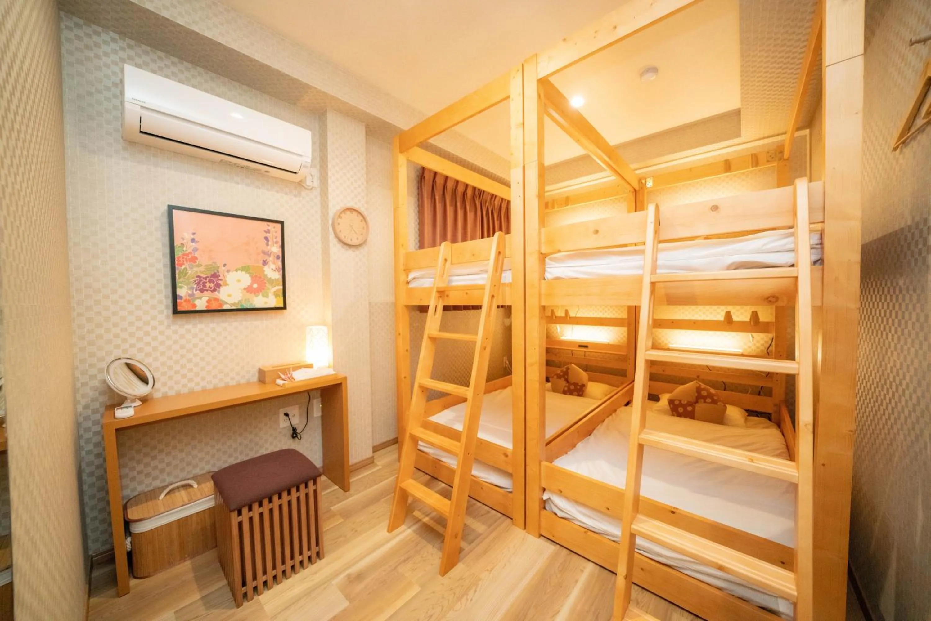 Photo of the whole room, Bed in kaguya asakusa Women only guest house