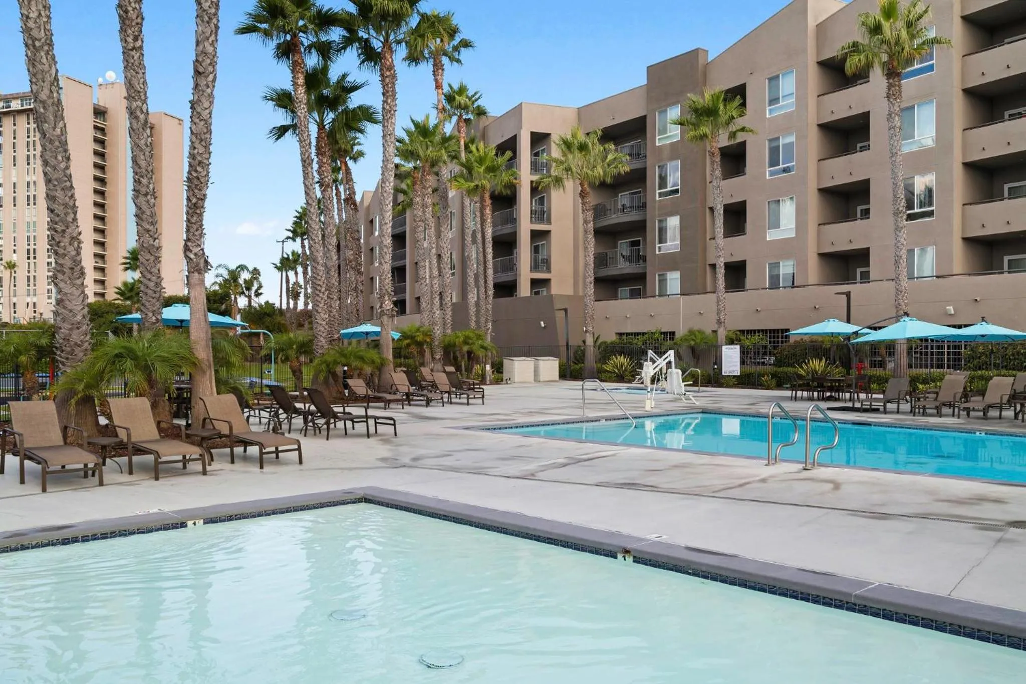Swimming pool in Worldmark Oceanside Harbor