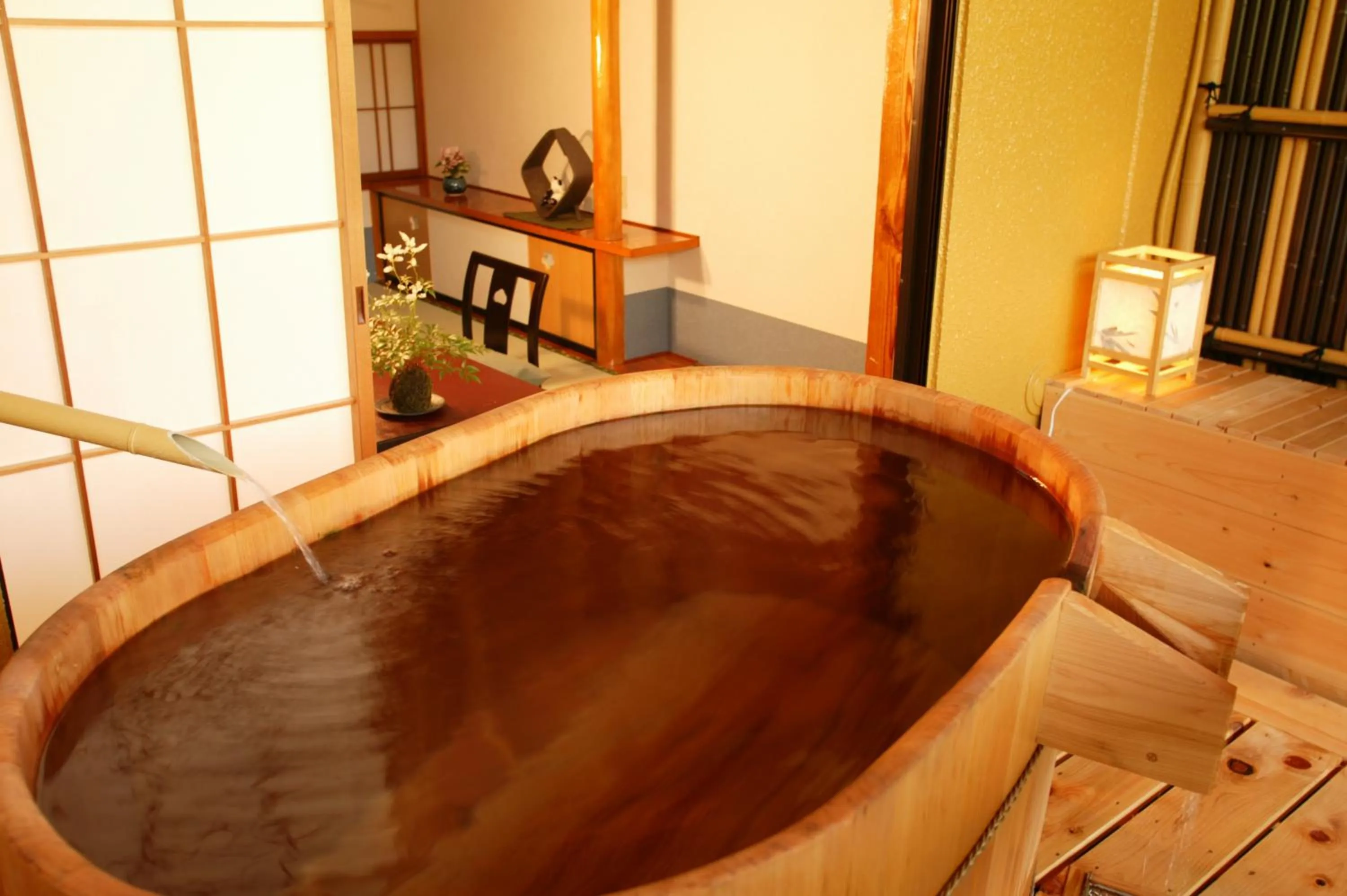 Hot Spring Bath in Hotel Sunbird