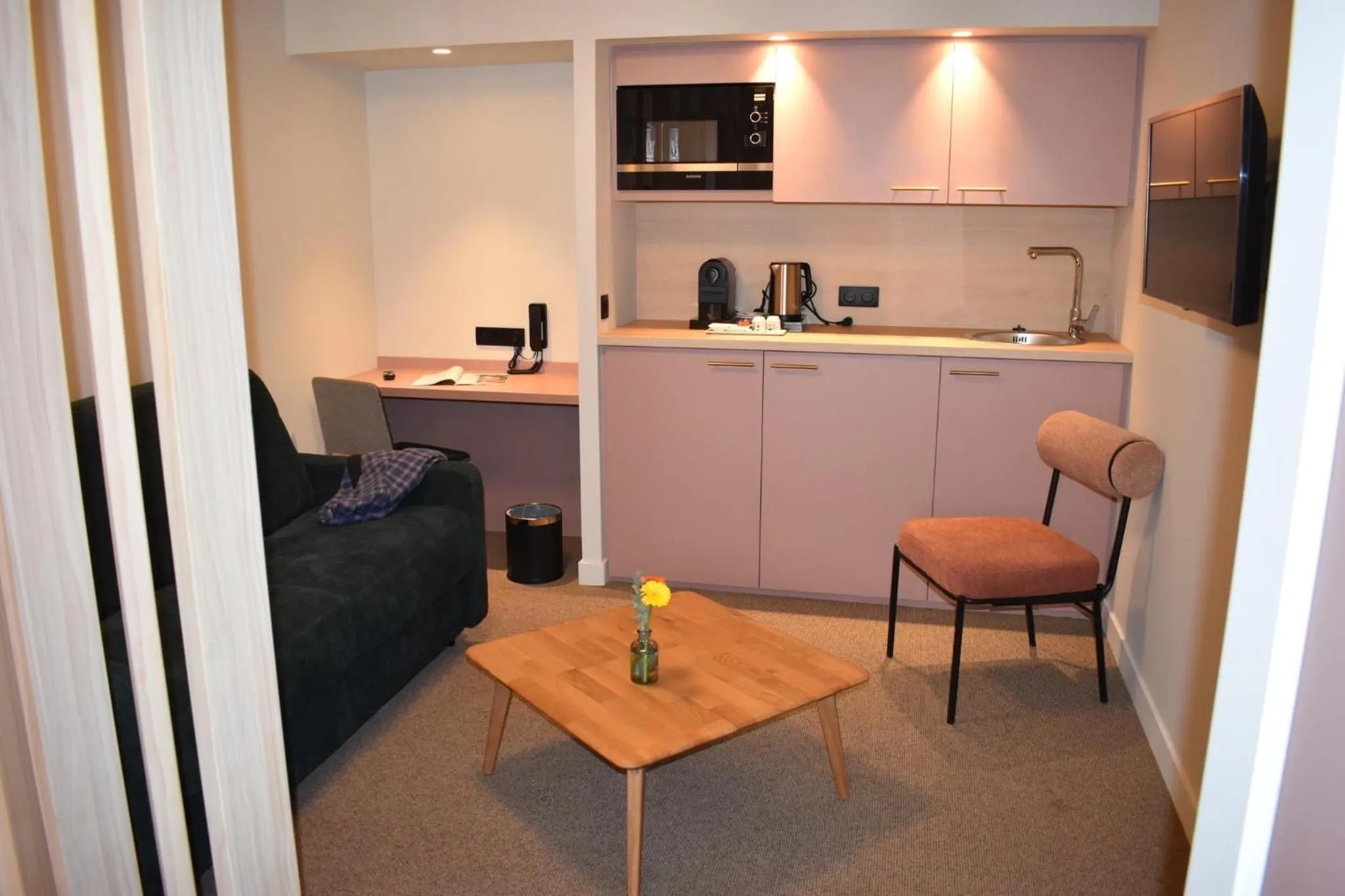 Living room in Hotel Les Tilleuls