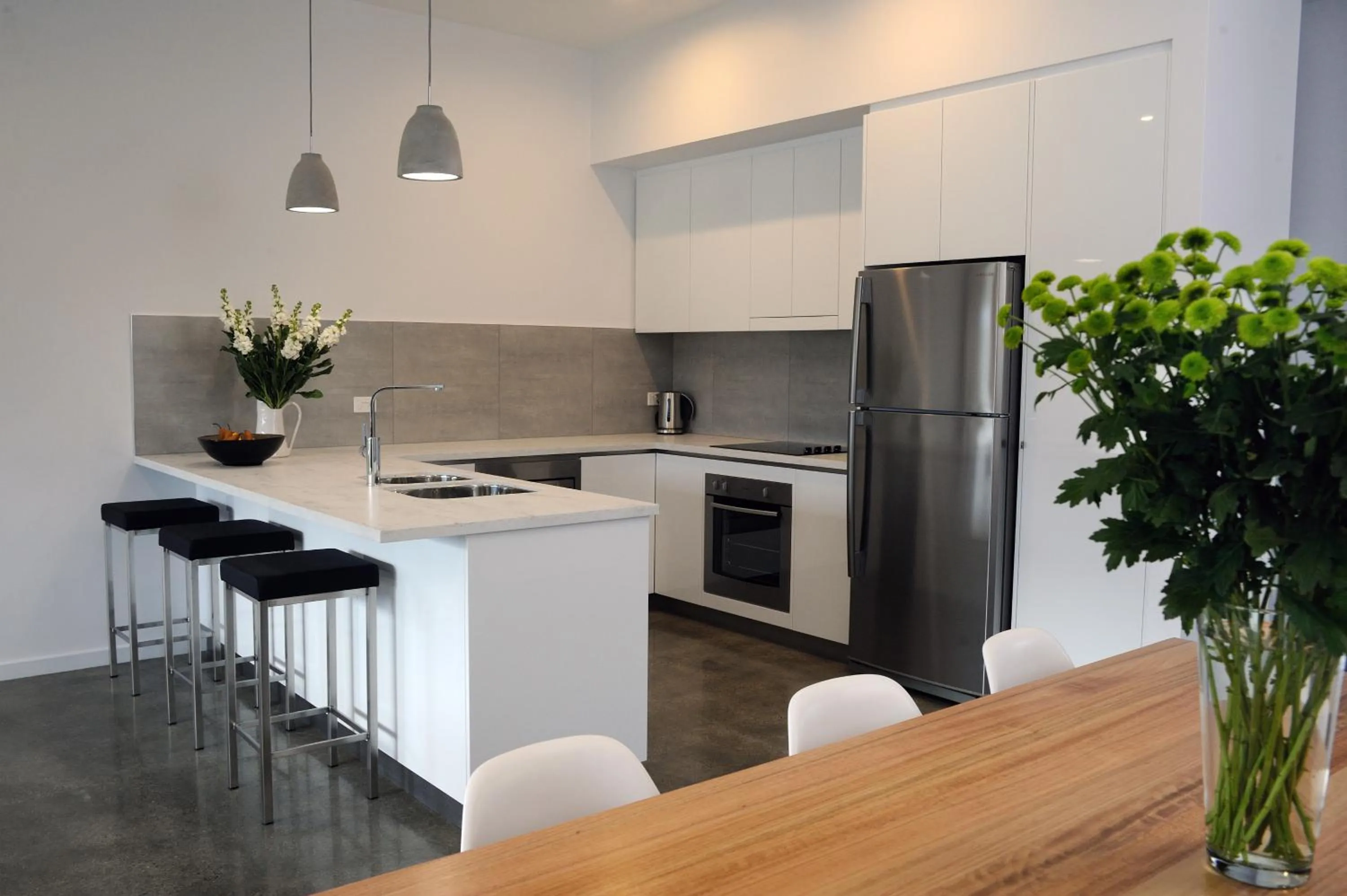 Kitchen or kitchenette in Relbia Lodge