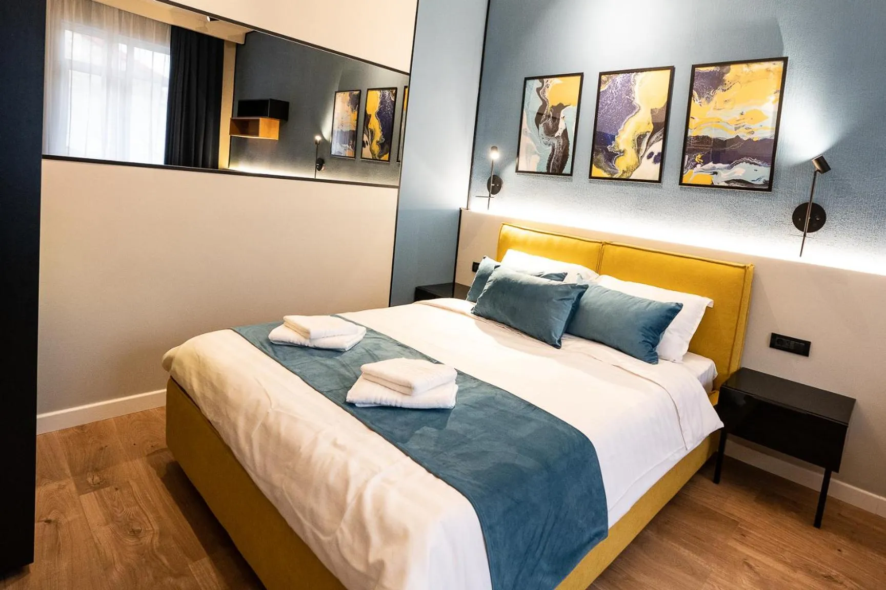 Bedroom, Bed in Emil Balaban Luxury Apart-Hotel