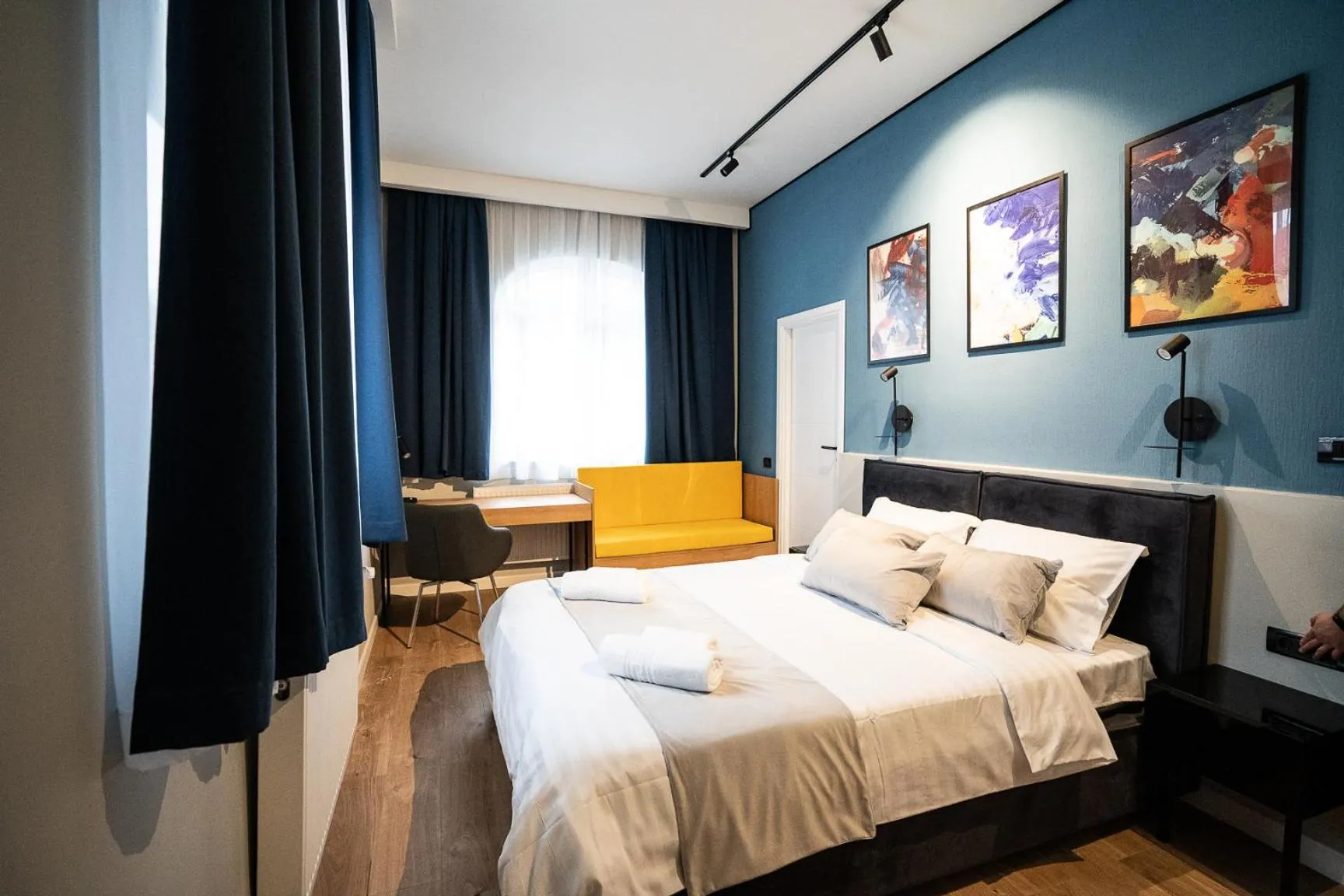 Bedroom, Bed in Emil Balaban Luxury Apart-Hotel