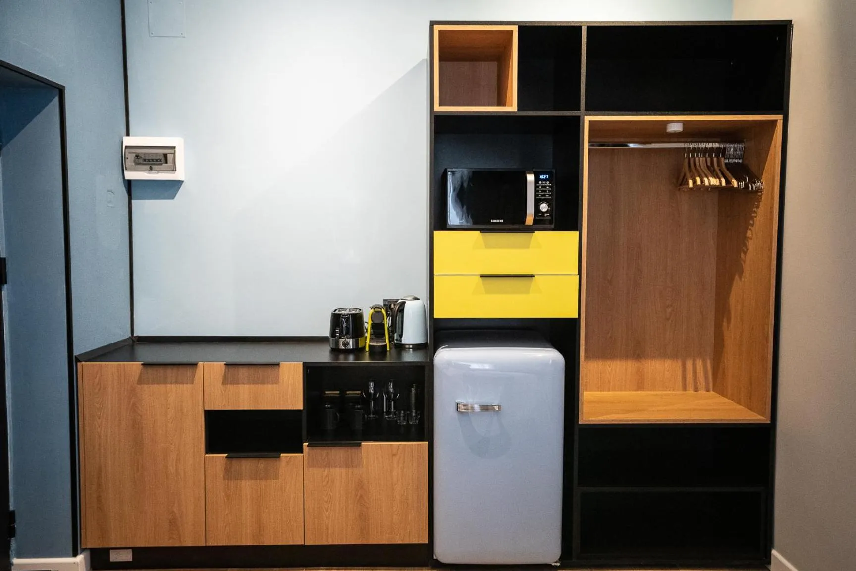 Kitchen or kitchenette in Emil Balaban Luxury Apart-Hotel