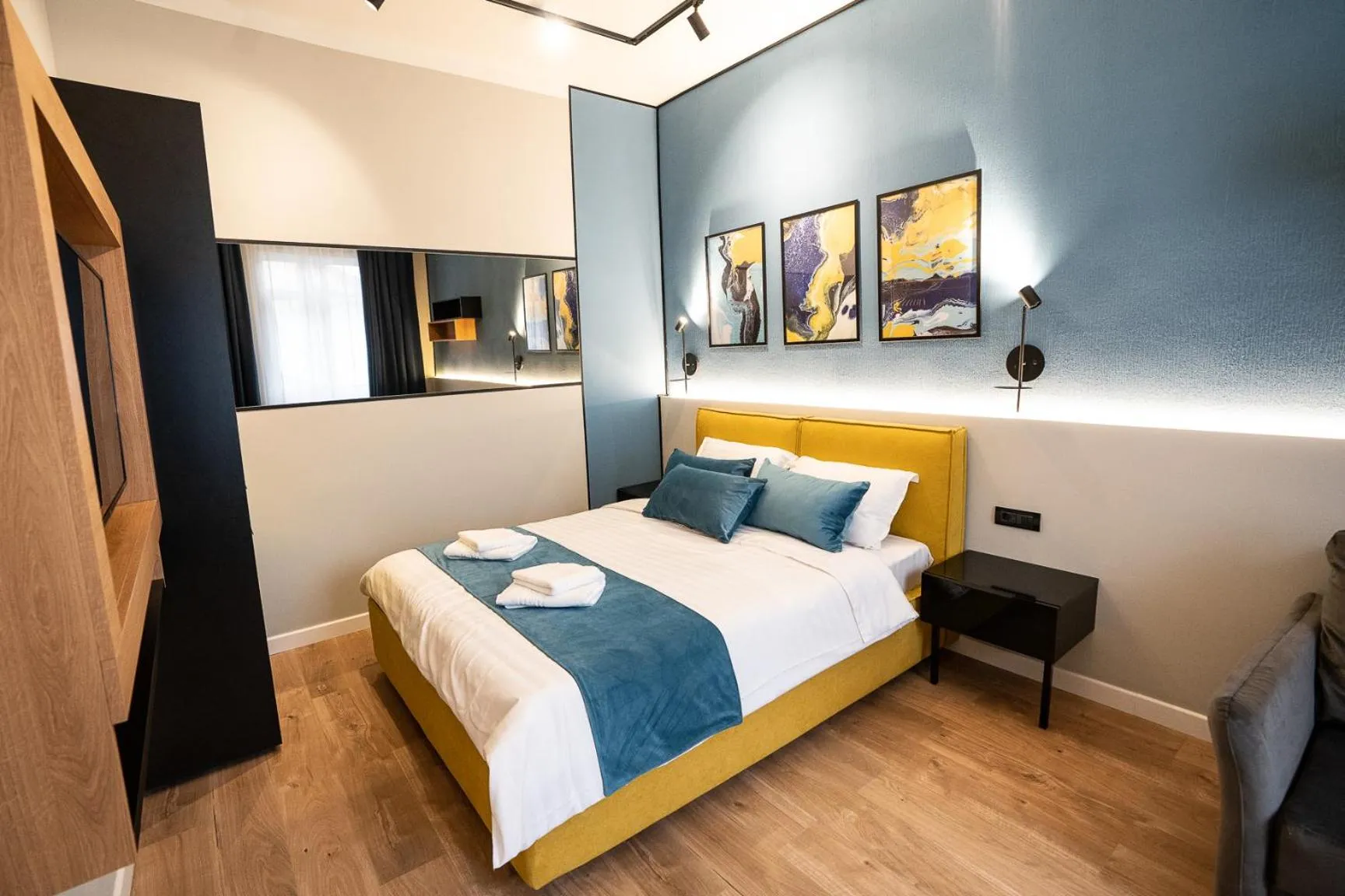 Bedroom, Bed in Emil Balaban Luxury Apart-Hotel