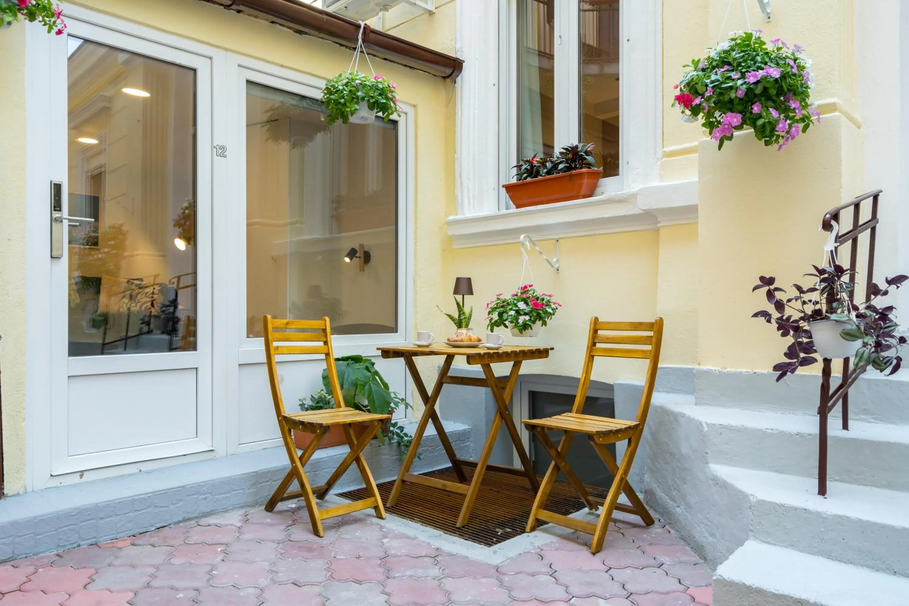 Balcony/Terrace in Emil Balaban Luxury Apart-Hotel