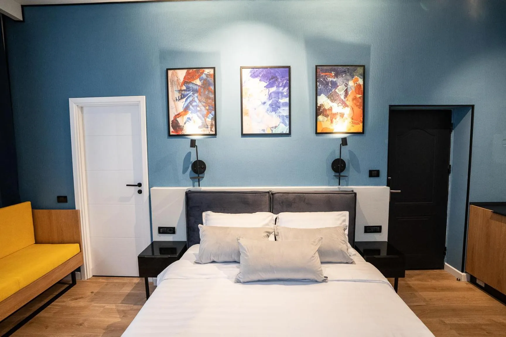 Bedroom, Bed in Emil Balaban Luxury Apart-Hotel