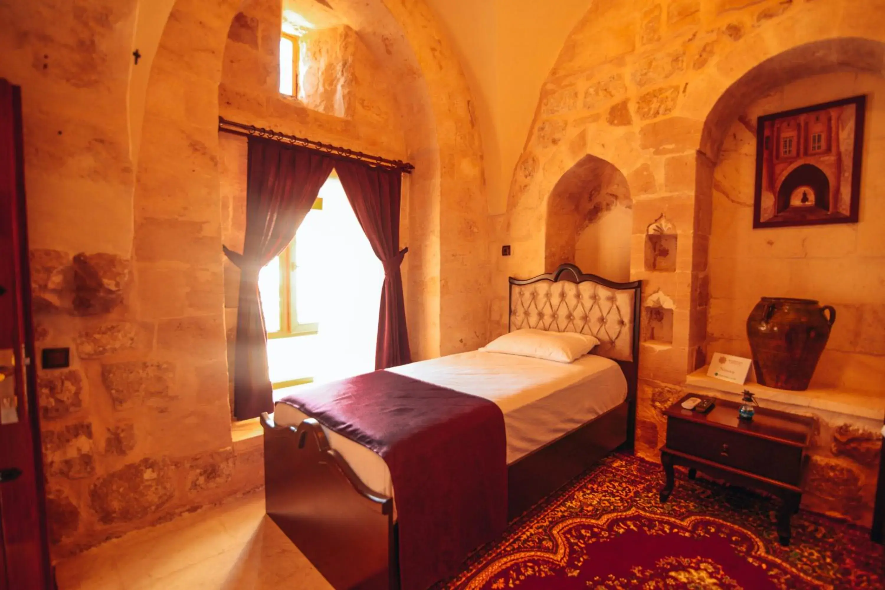 Superior Twin Room with City View in Maristan Tarihi Konak Superior Twin Room with City View in Maristan Tarihi Konak