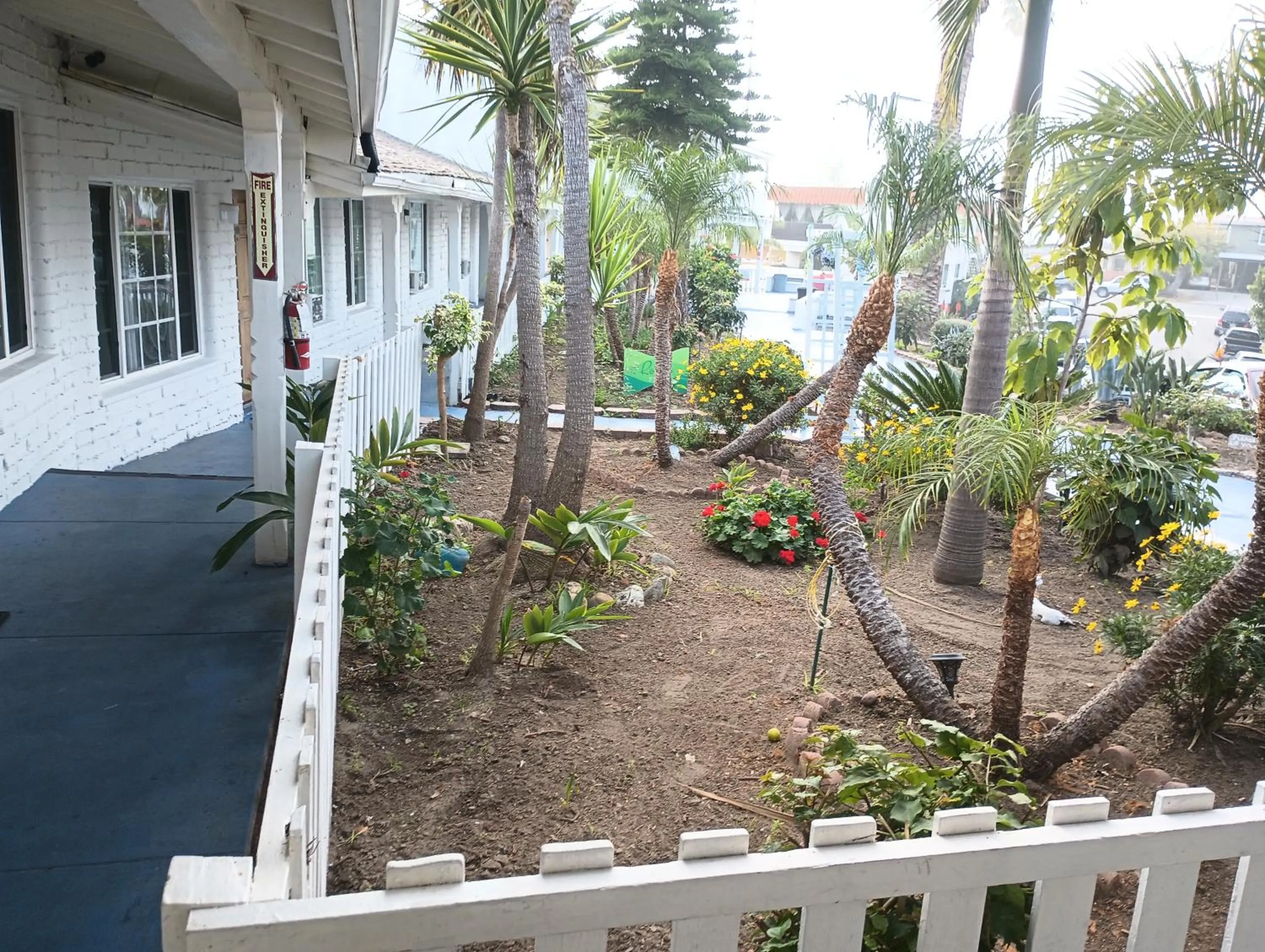 Garden view in Oceana Boutique Hotel