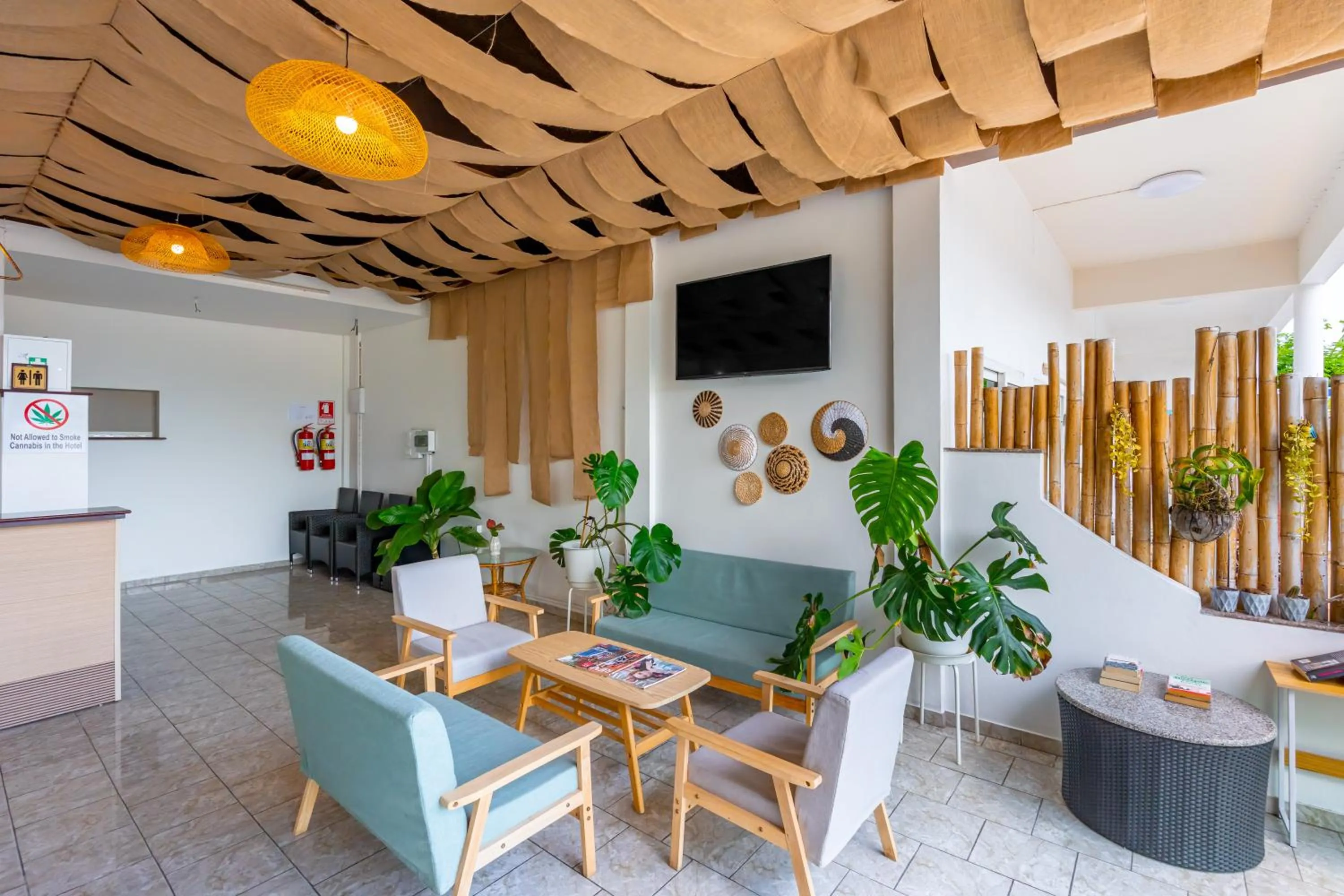 Lobby or reception in Kata Hill Sea View Hotel