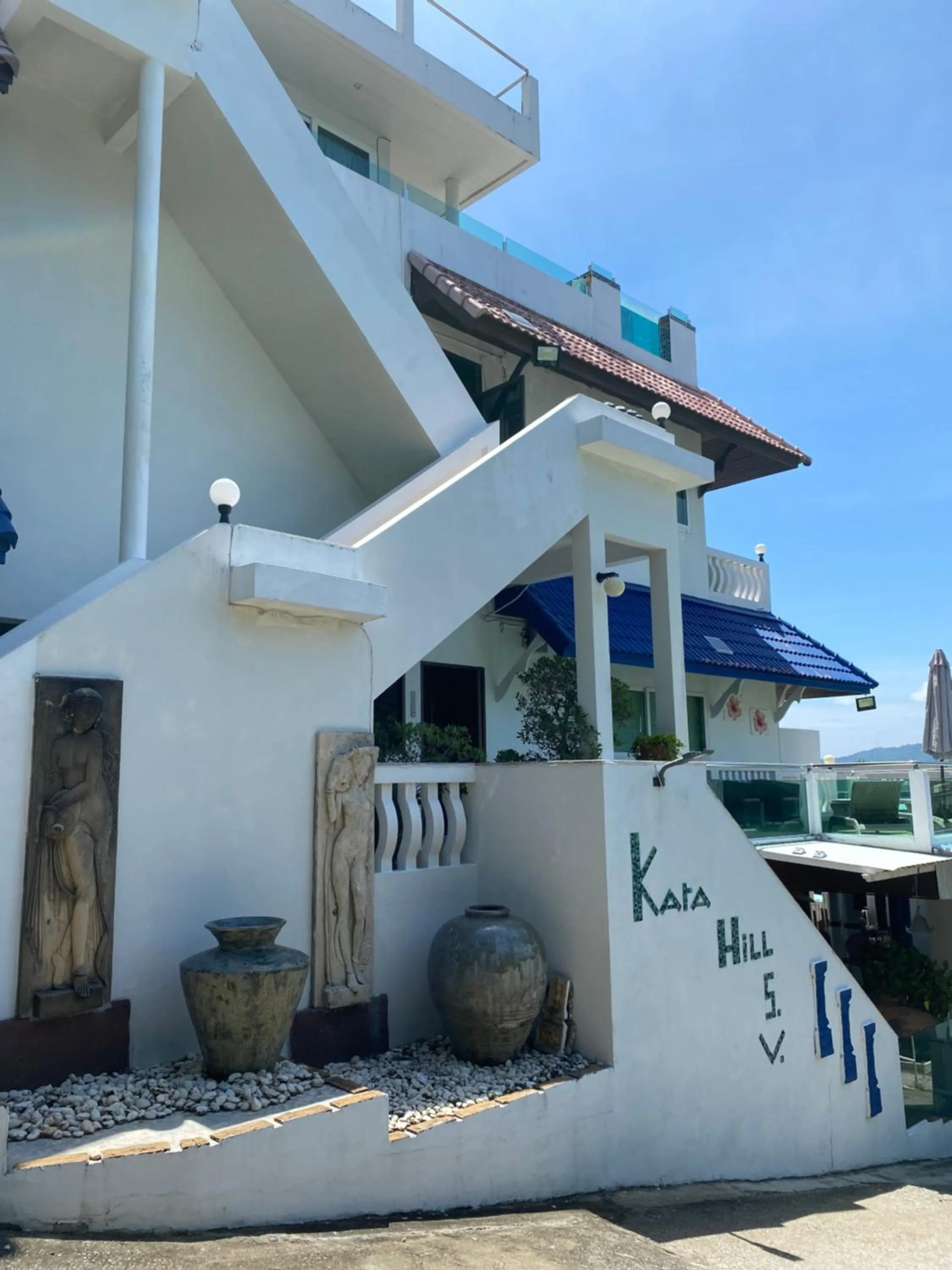 Property building in Kata Hill Sea View Hotel