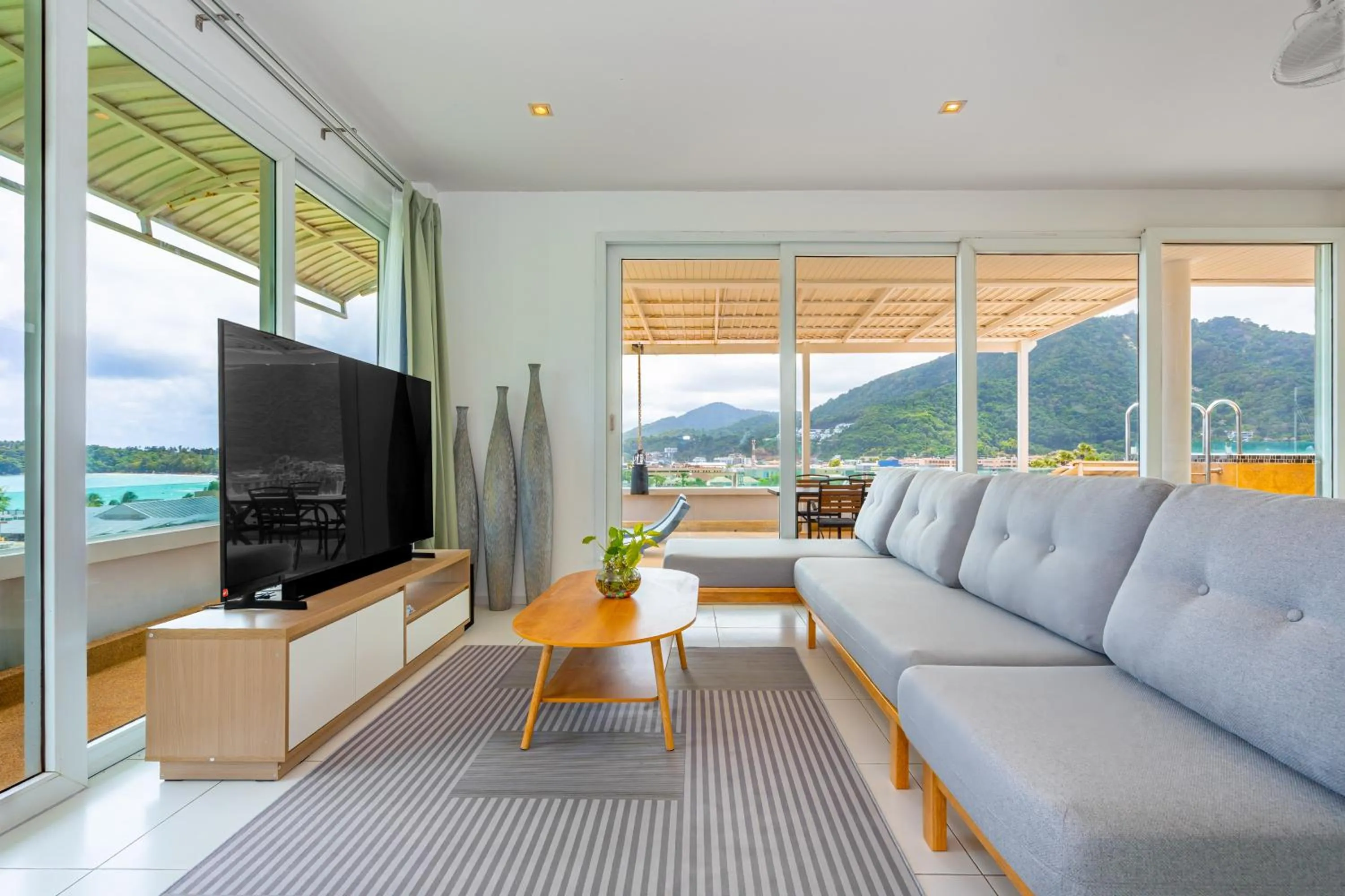 Natural landscape in Kata Hill Sea View Hotel