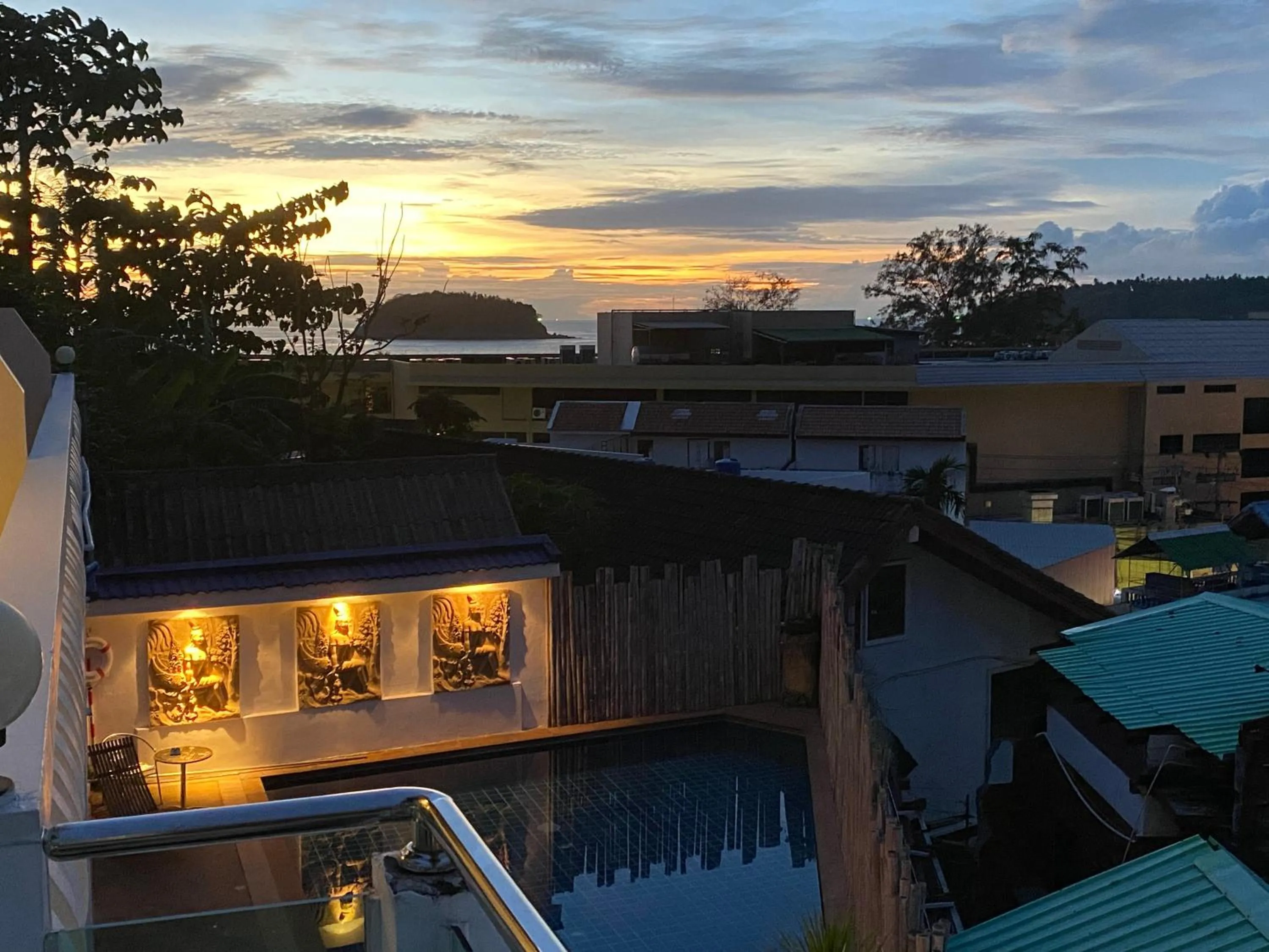 Property building in Kata Hill Sea View Hotel