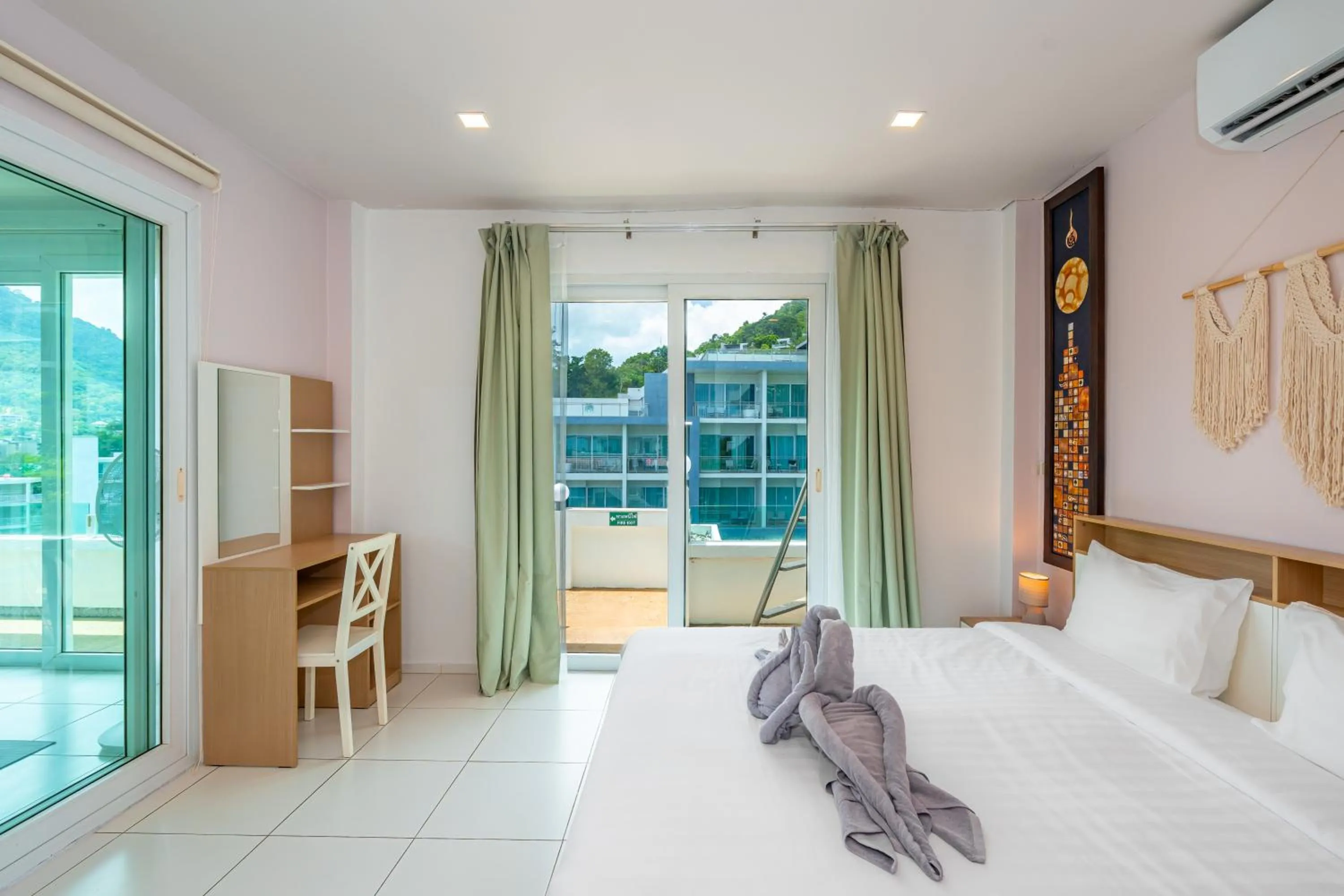 Bedroom, Bed in Kata Hill Sea View Hotel