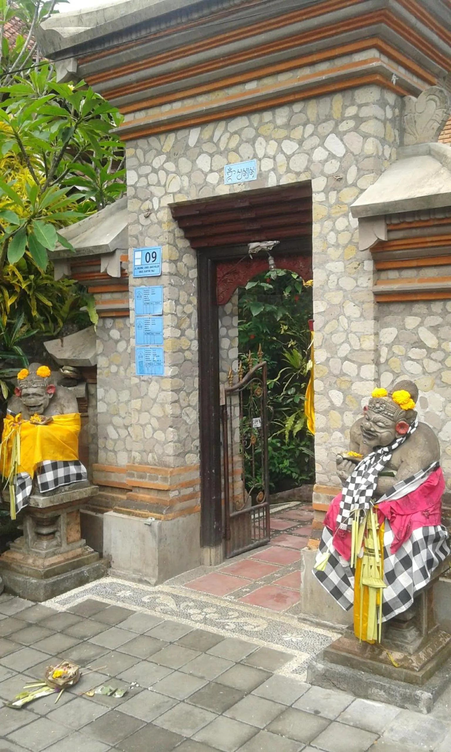 Facade/entrance in Arjuna Homestay Ubud