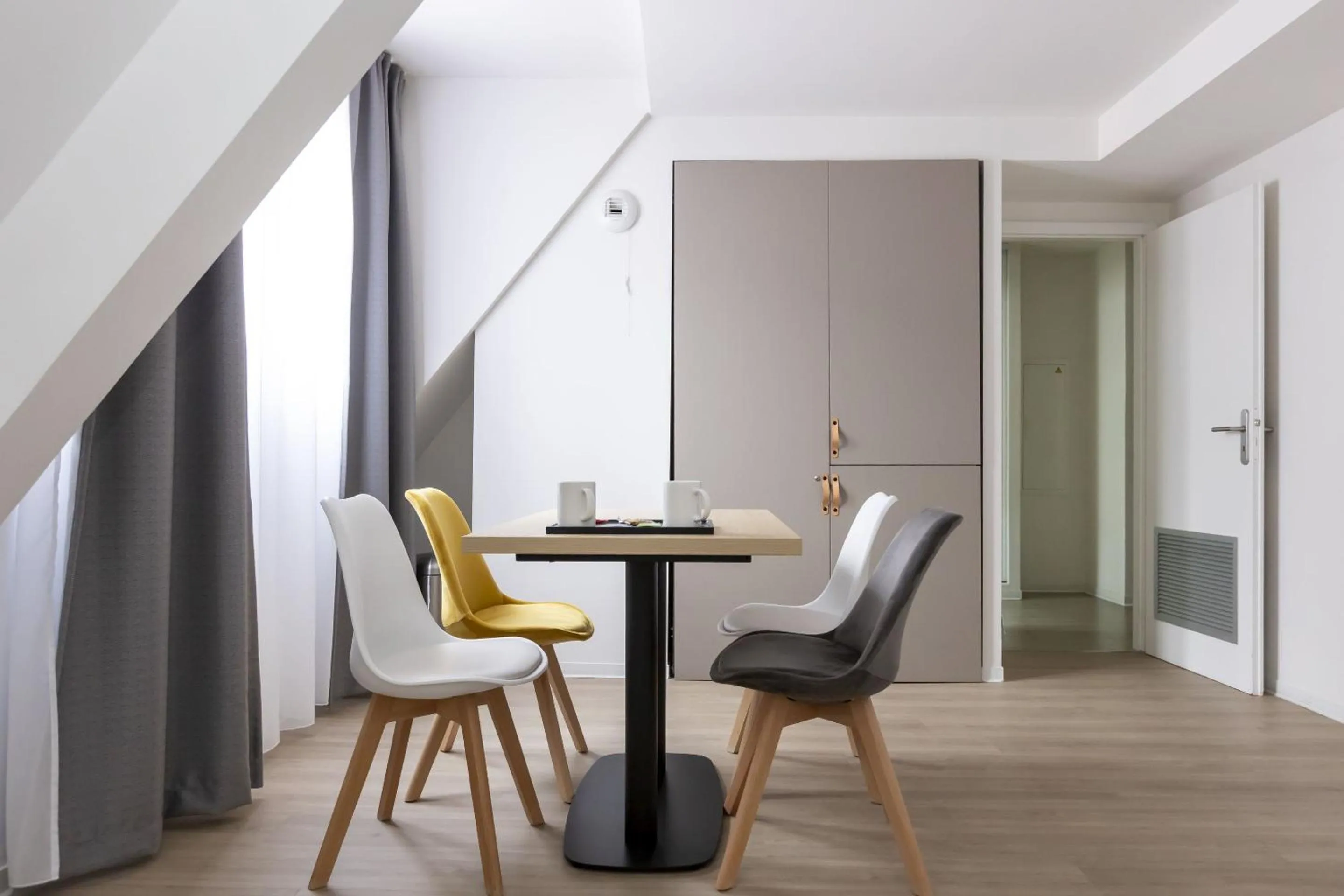 Seating area in Appart Hotel Odalys City Strasbourg Green Marsh