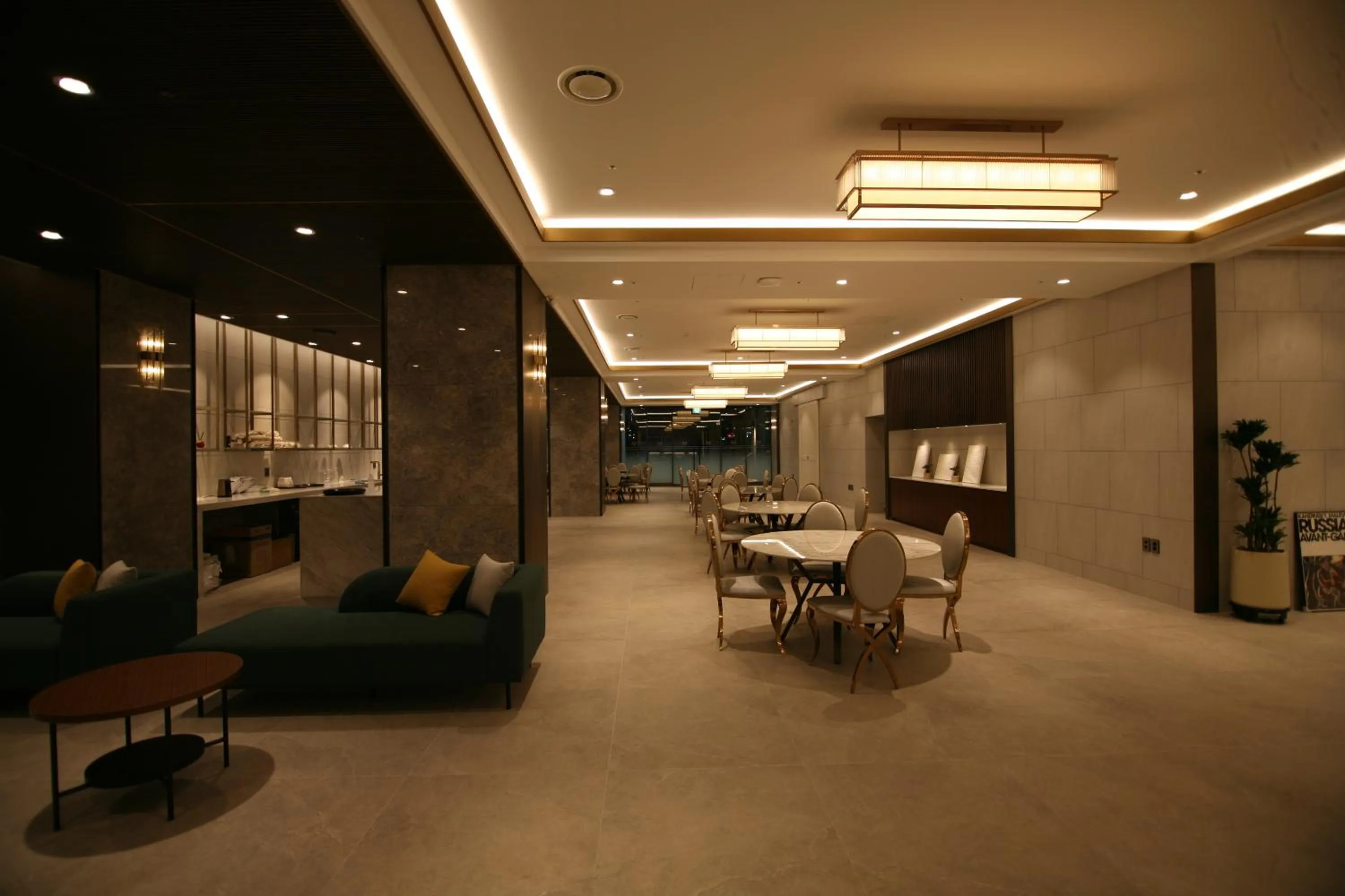 Lobby or reception in The Marevo