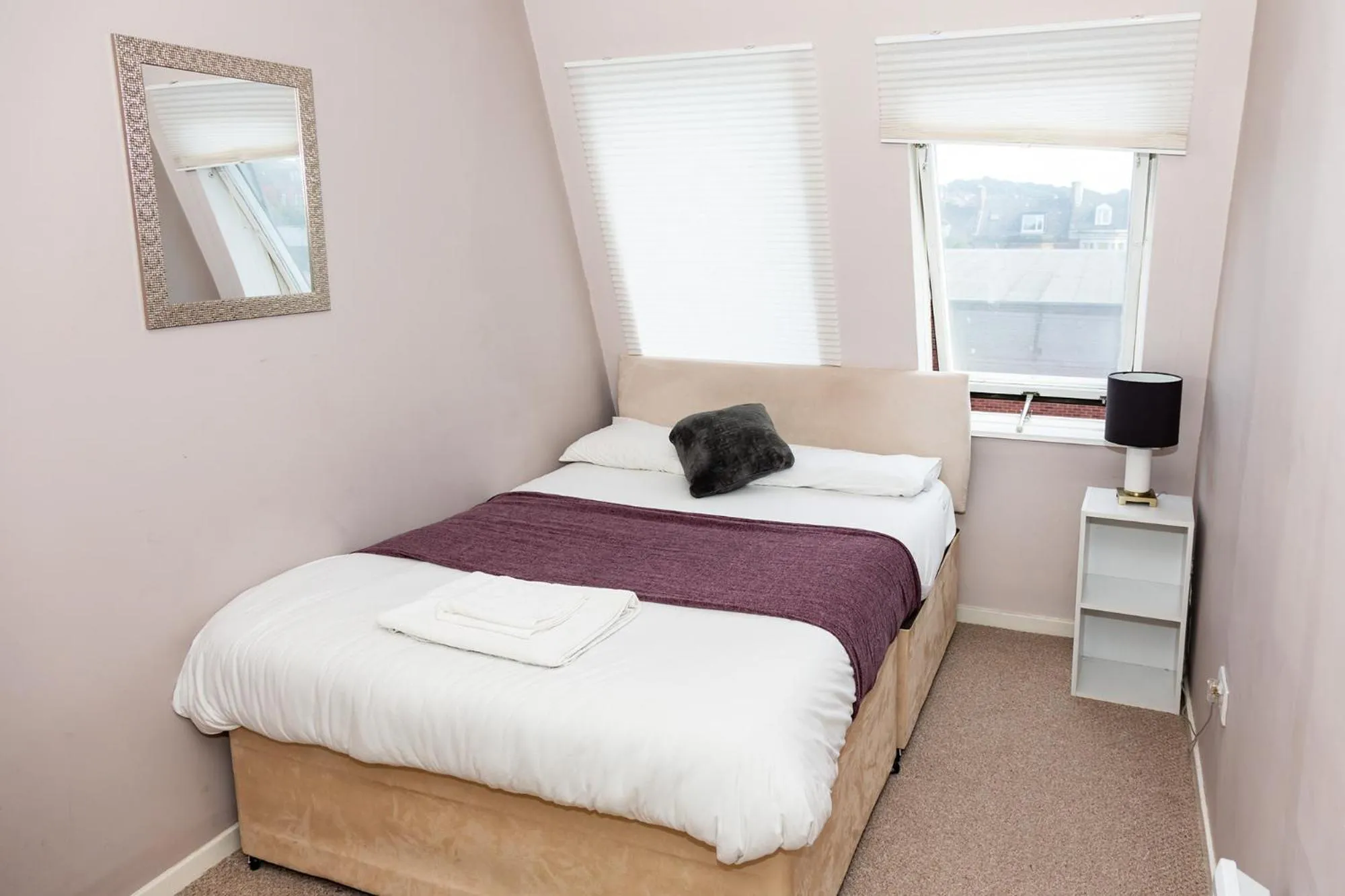 Bedroom in Tyne Apartments