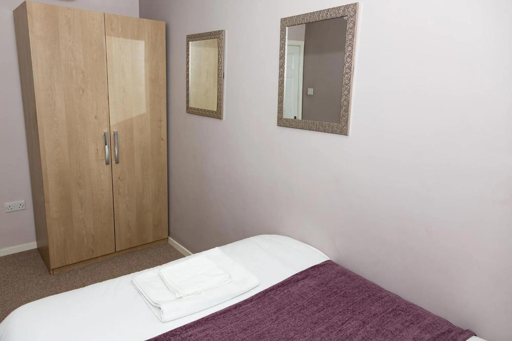 Bedroom in Tyne Apartments