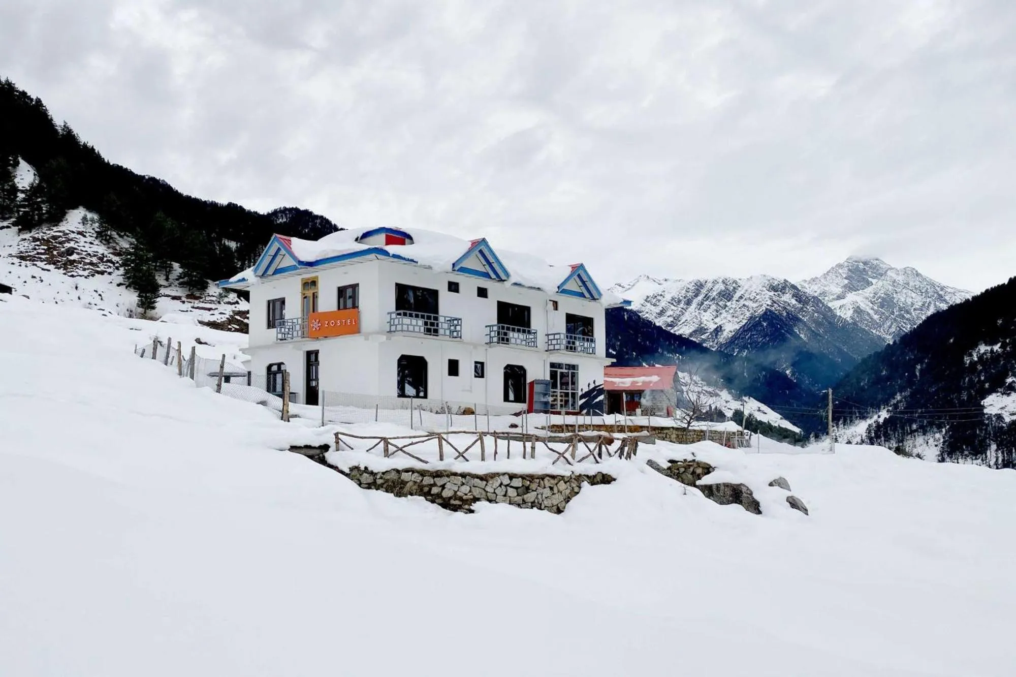 Property building in Zostel Rajgundha