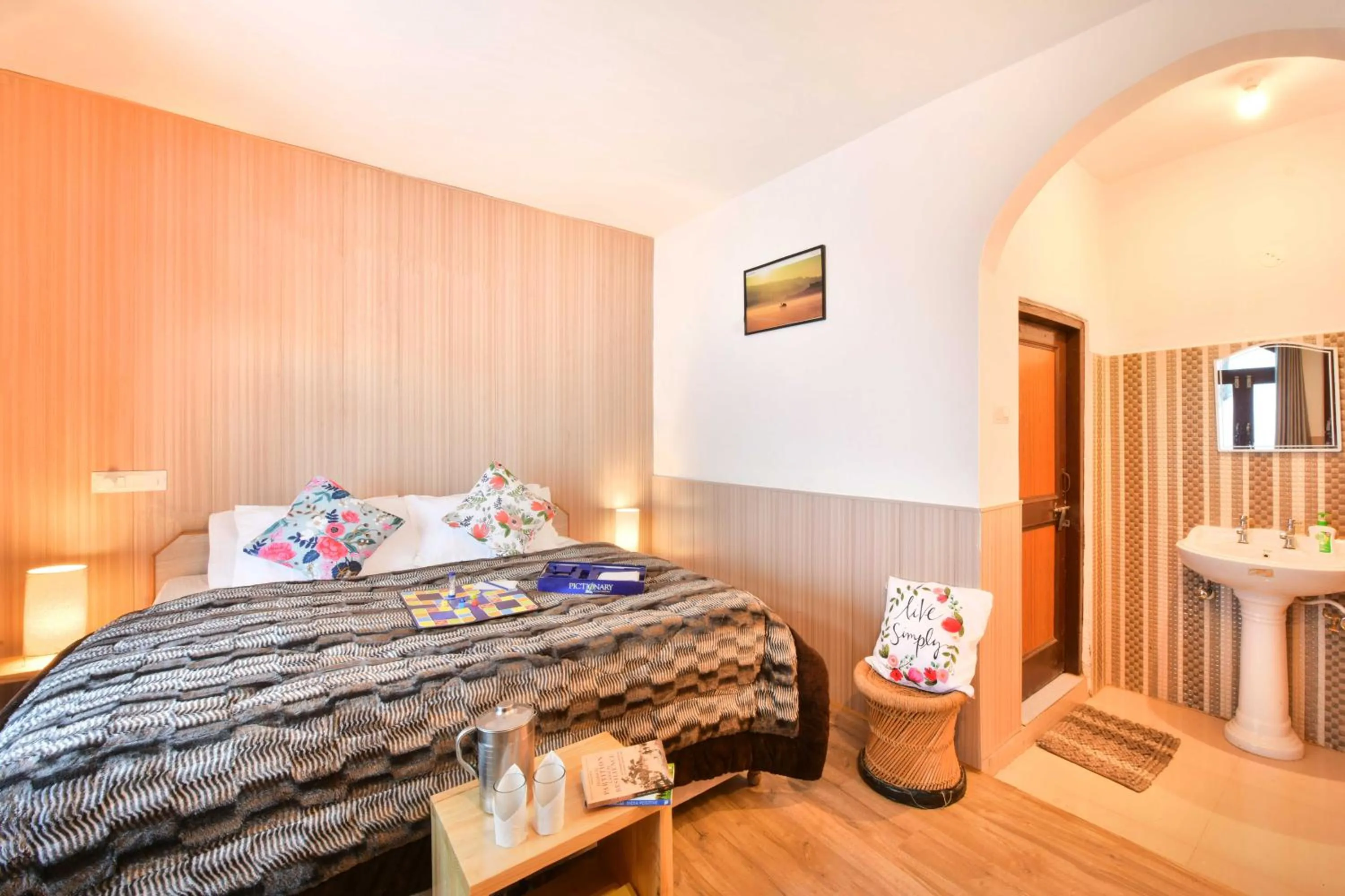 Bed in Zostel Rajgundha