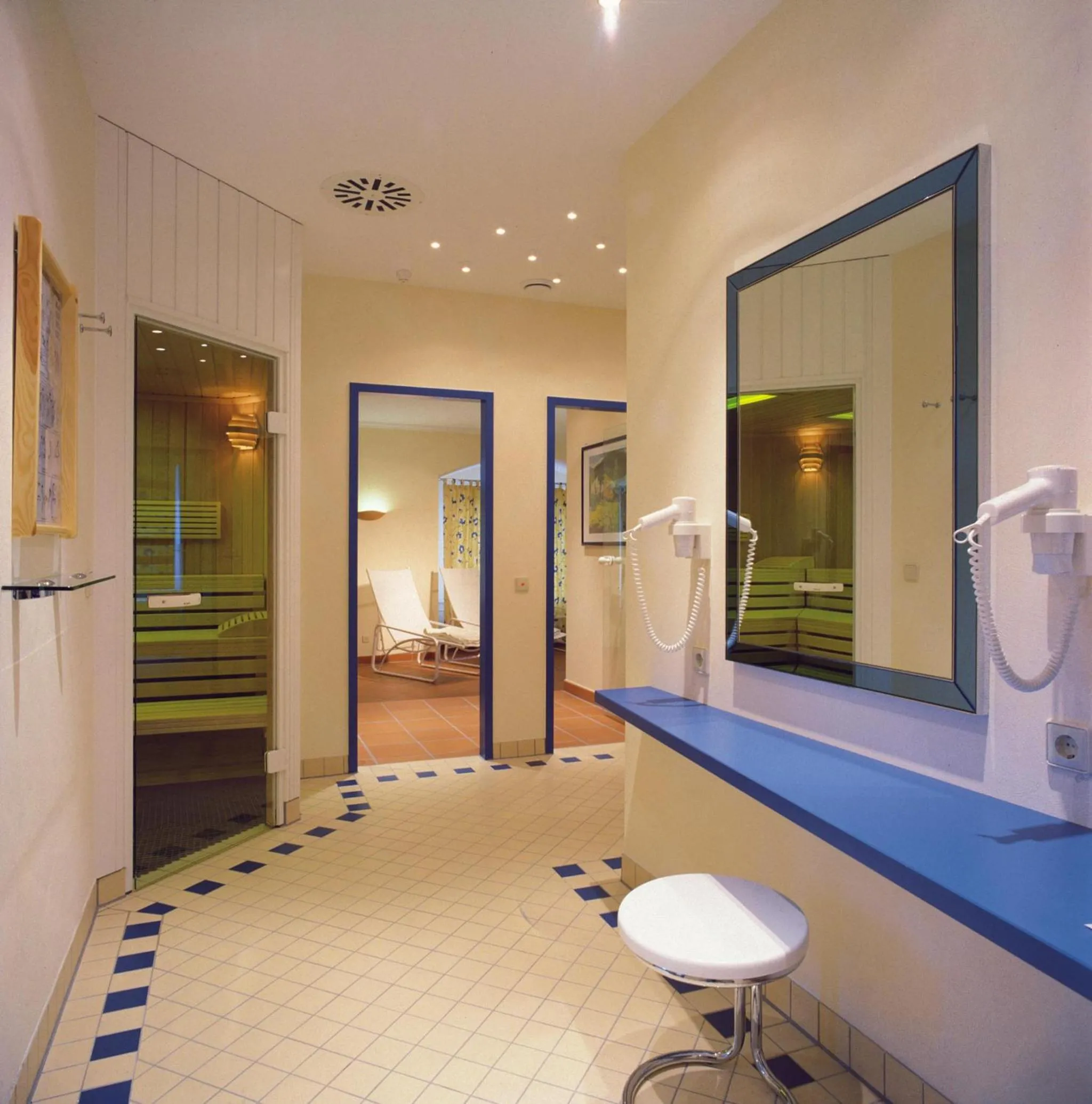 Sauna in Steigenberger Inselhotel