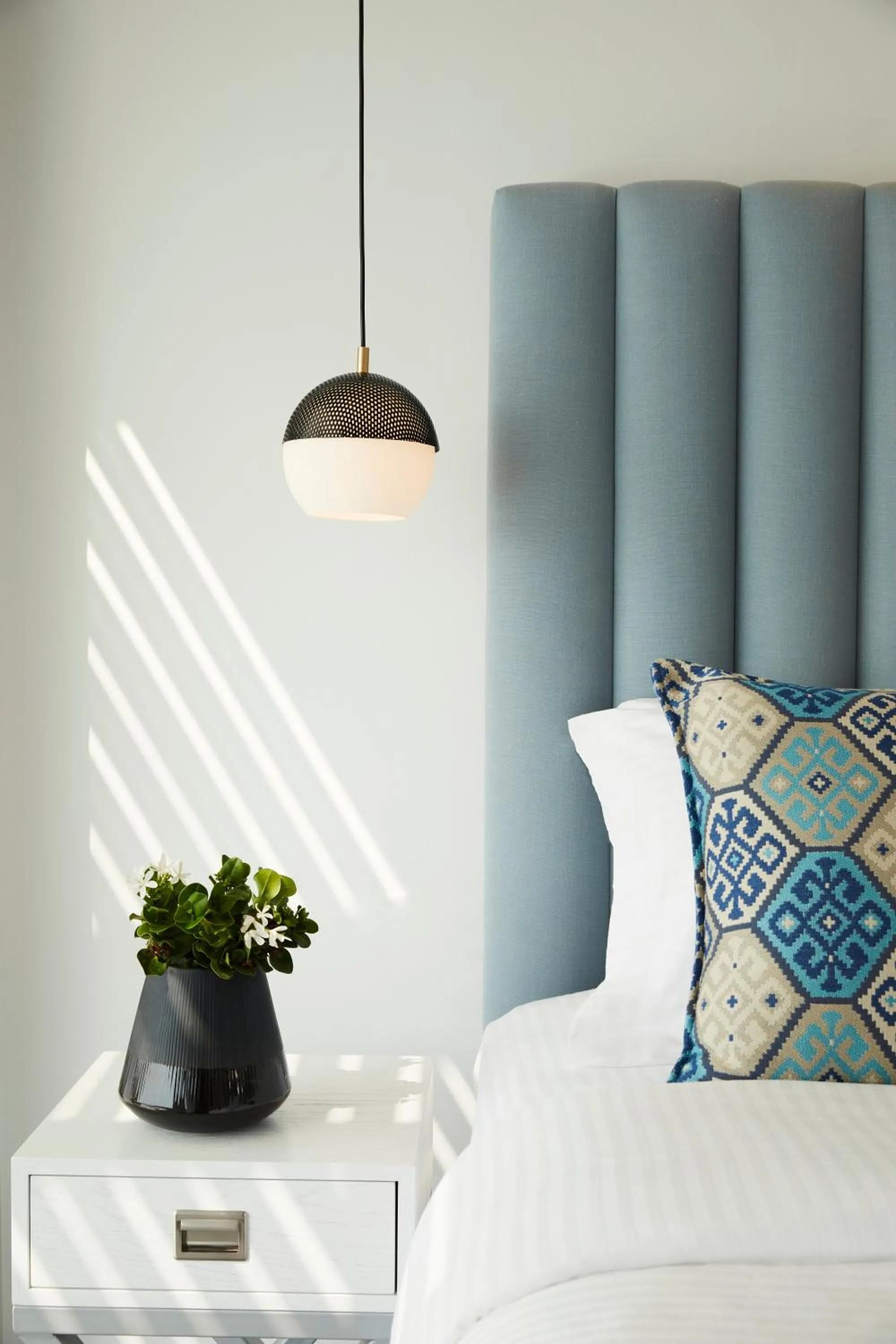 Bed in Epic Blue Mykonos