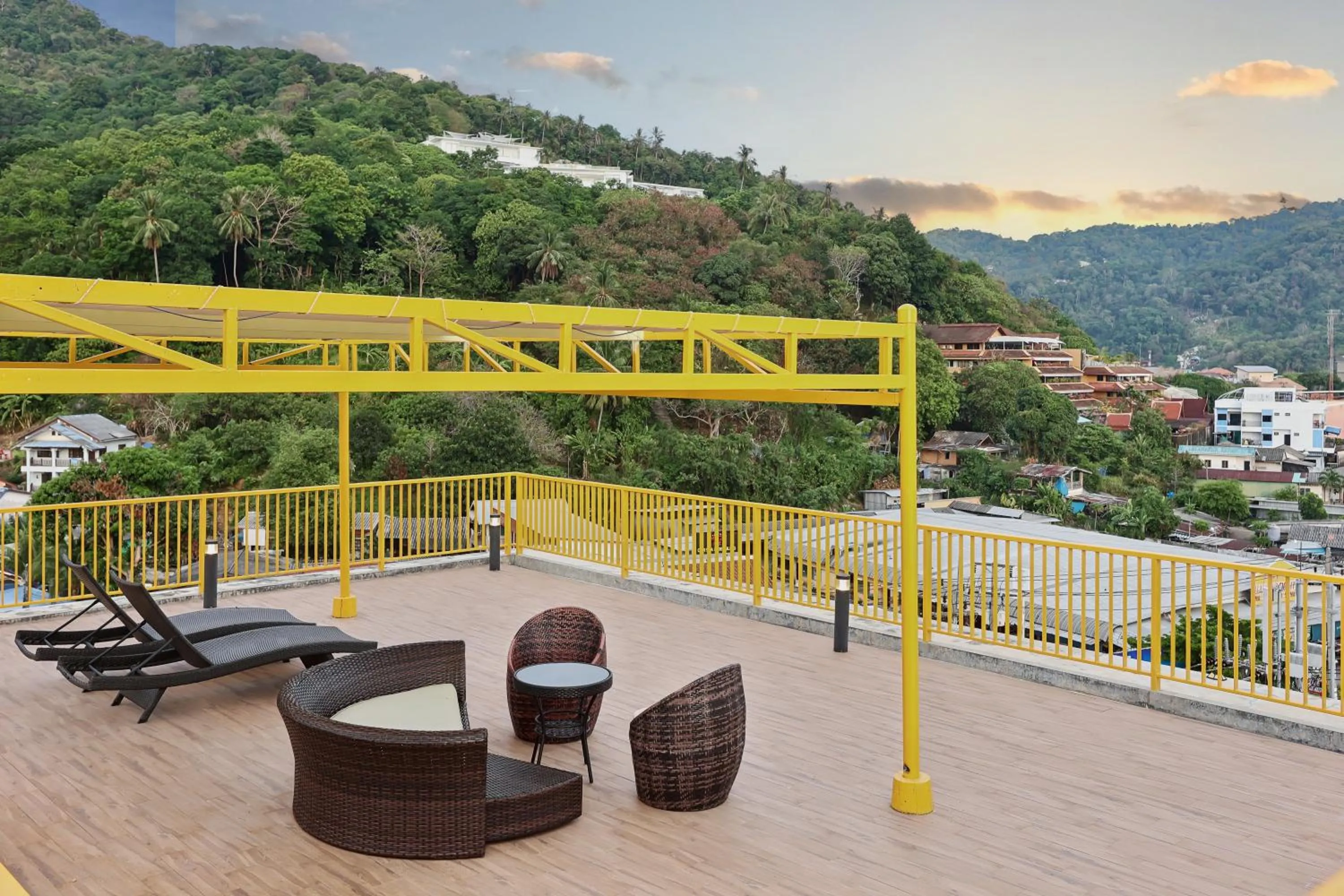 Patio in Dome Kata Resort