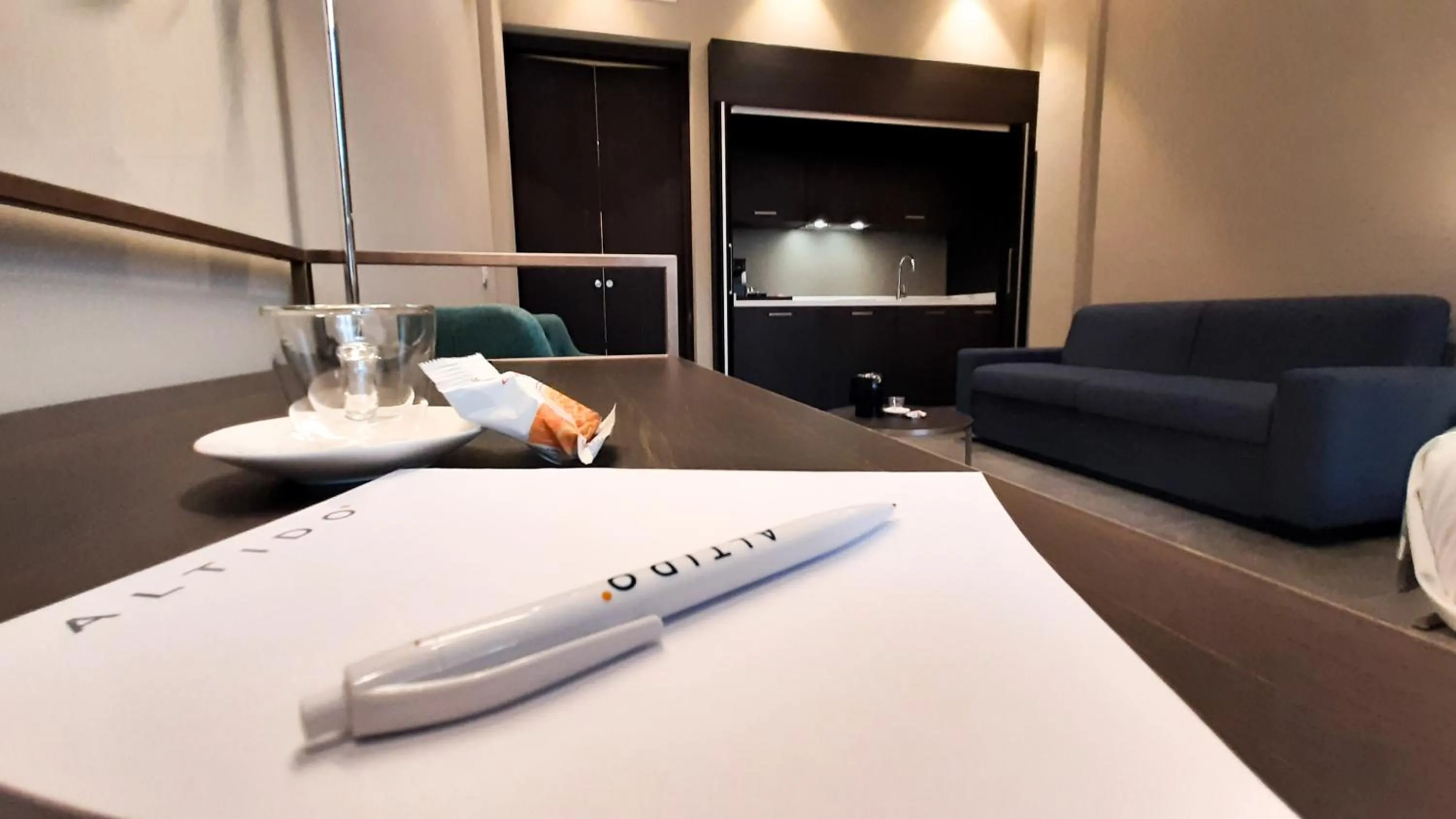 Seating area in JOIVY Spadari