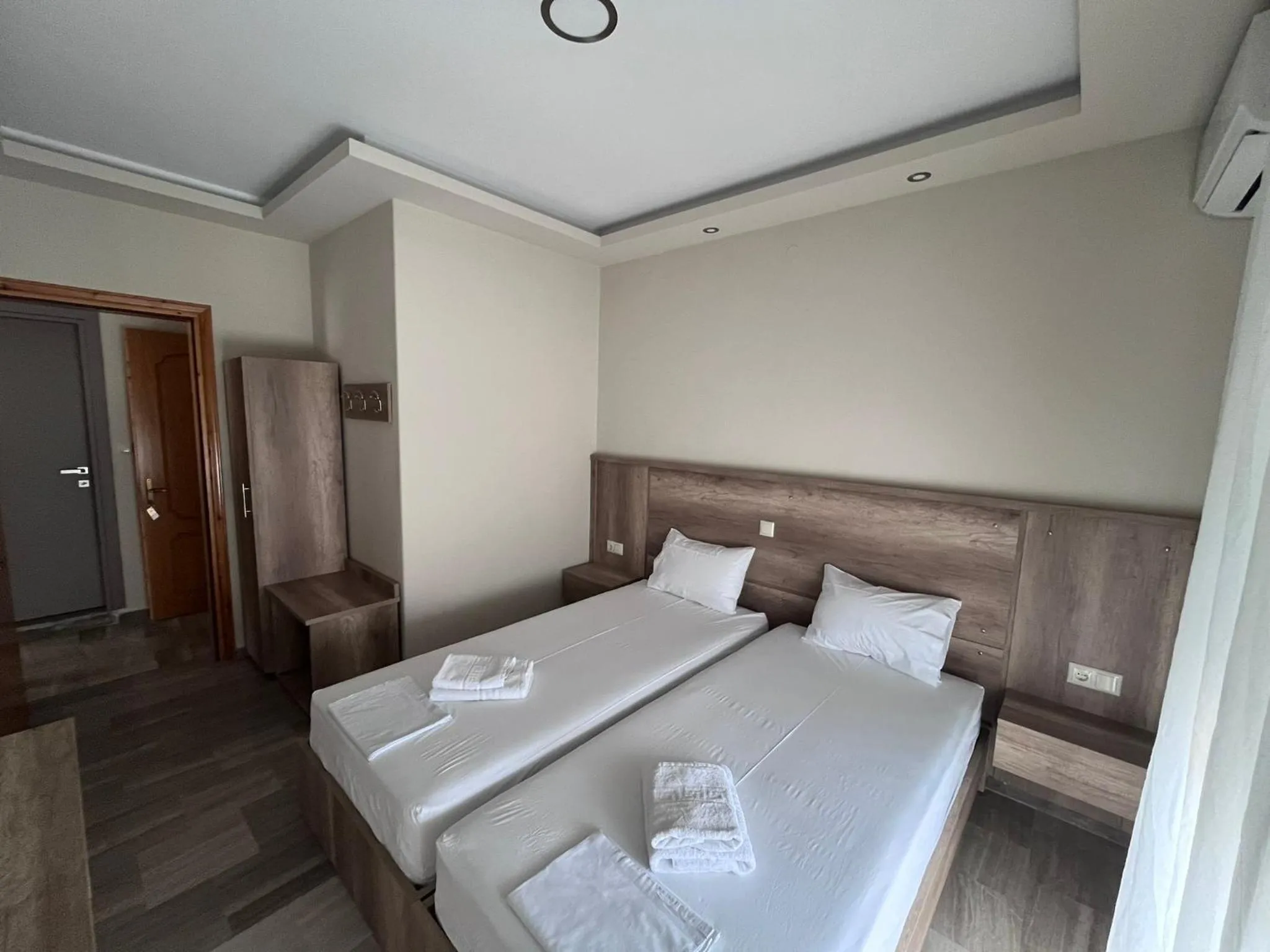 Bed in Hotel Filoxenia