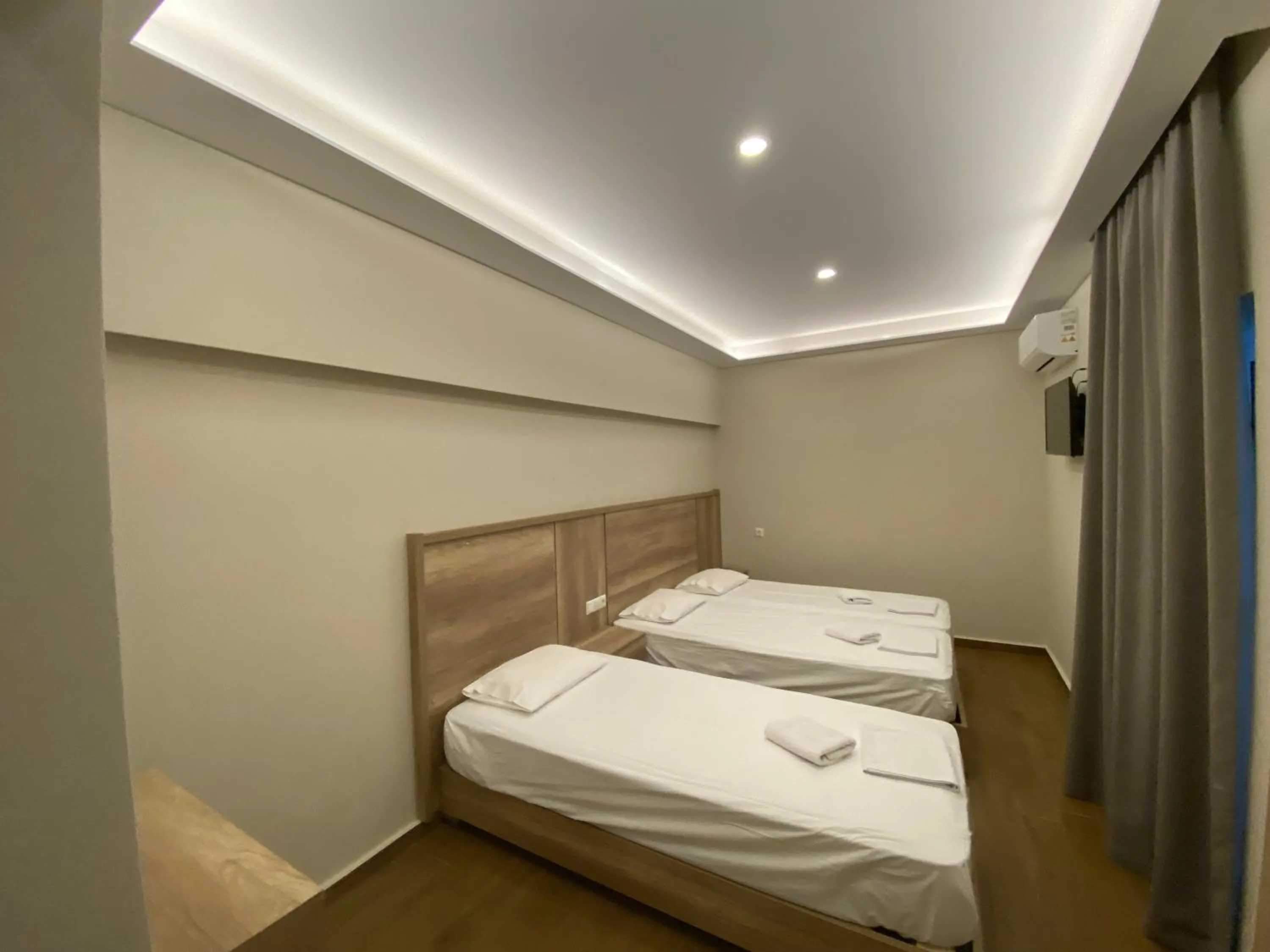 Bed in Hotel Filoxenia