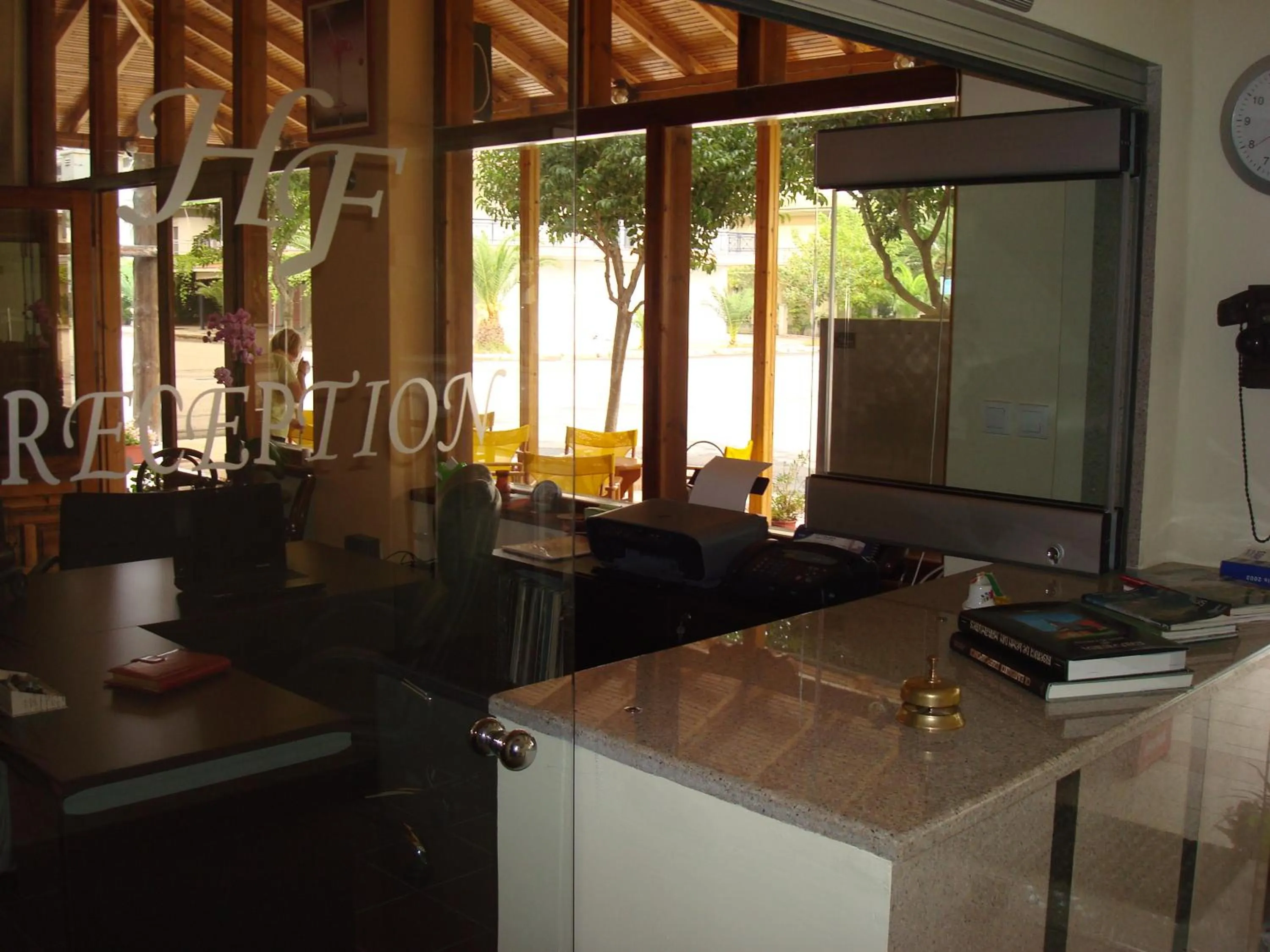 Lobby or reception in Hotel Filoxenia