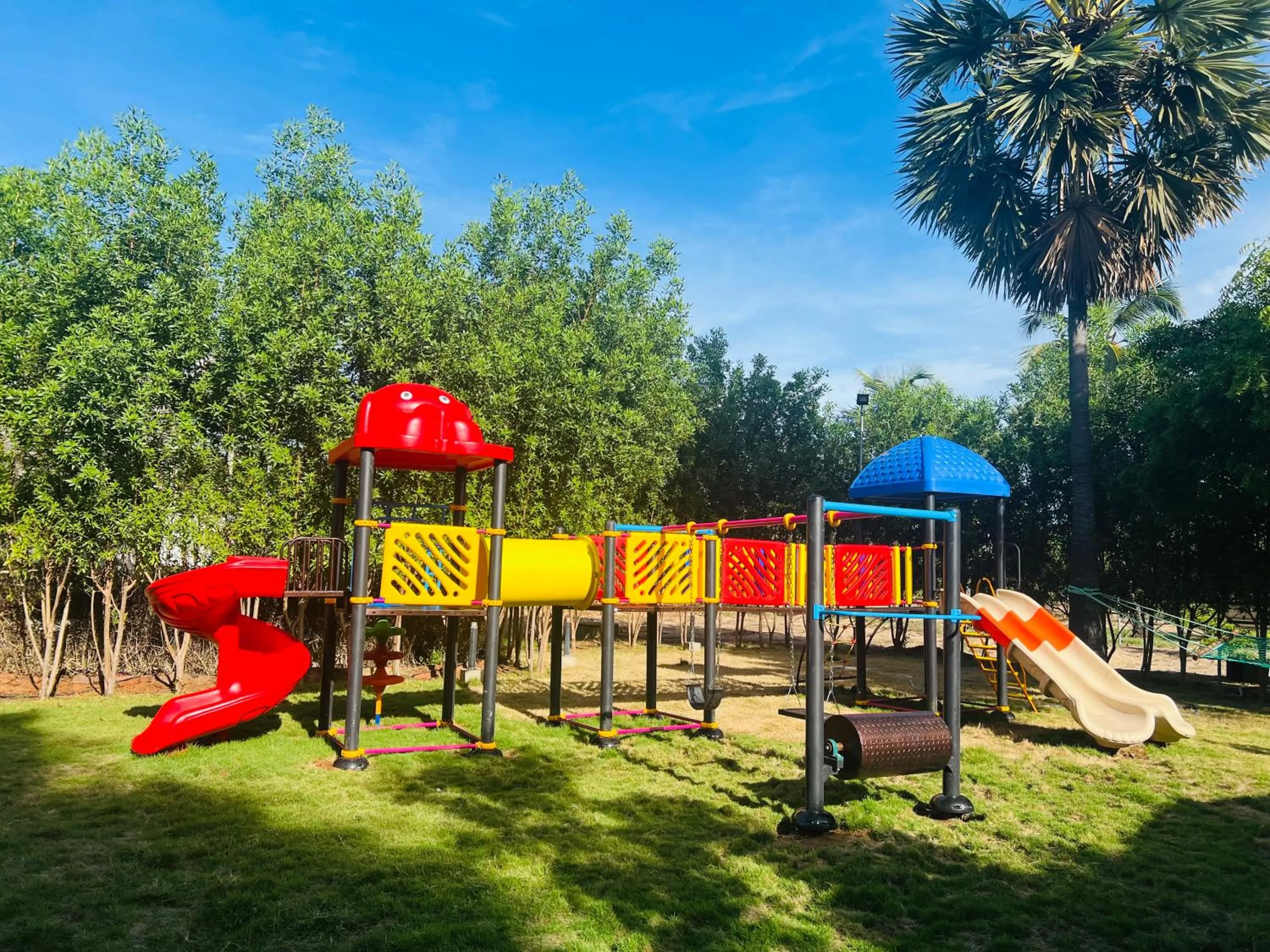 Children play ground in Joe's Beach Shack - Beach resort, Ramanathapuram