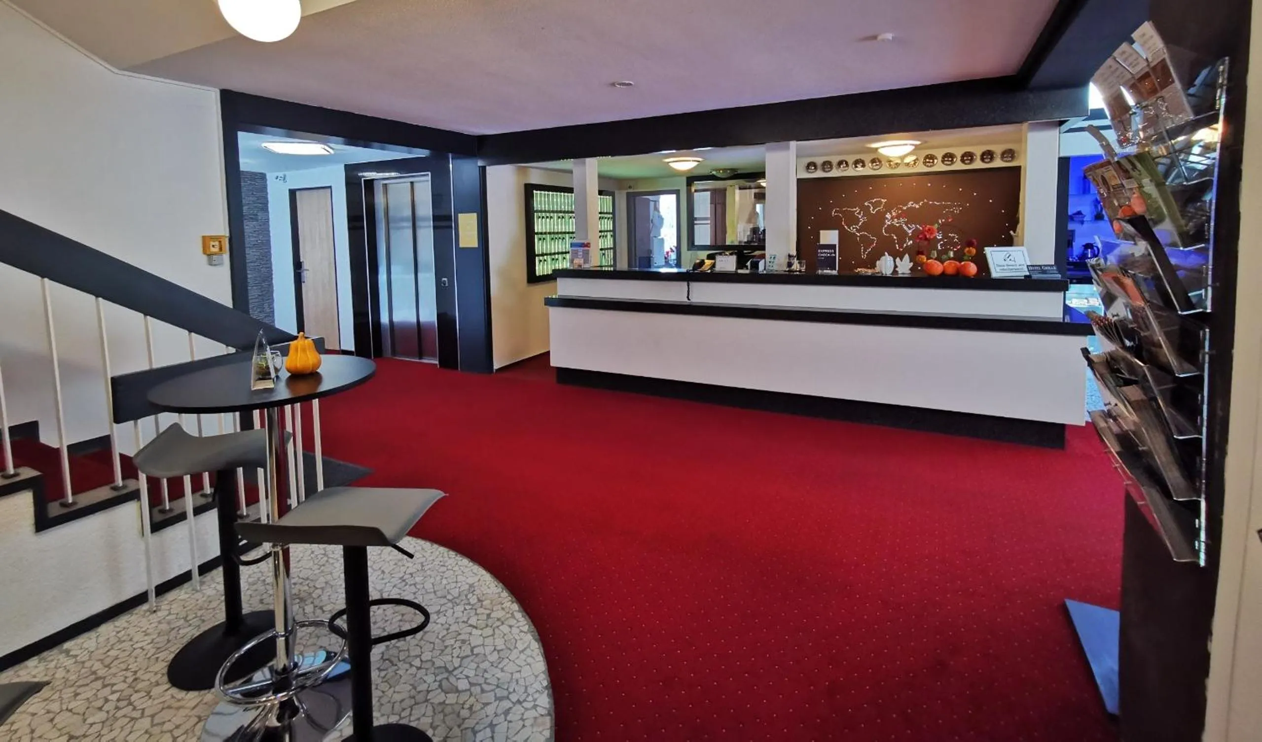 Lobby or reception in Hotel Grille