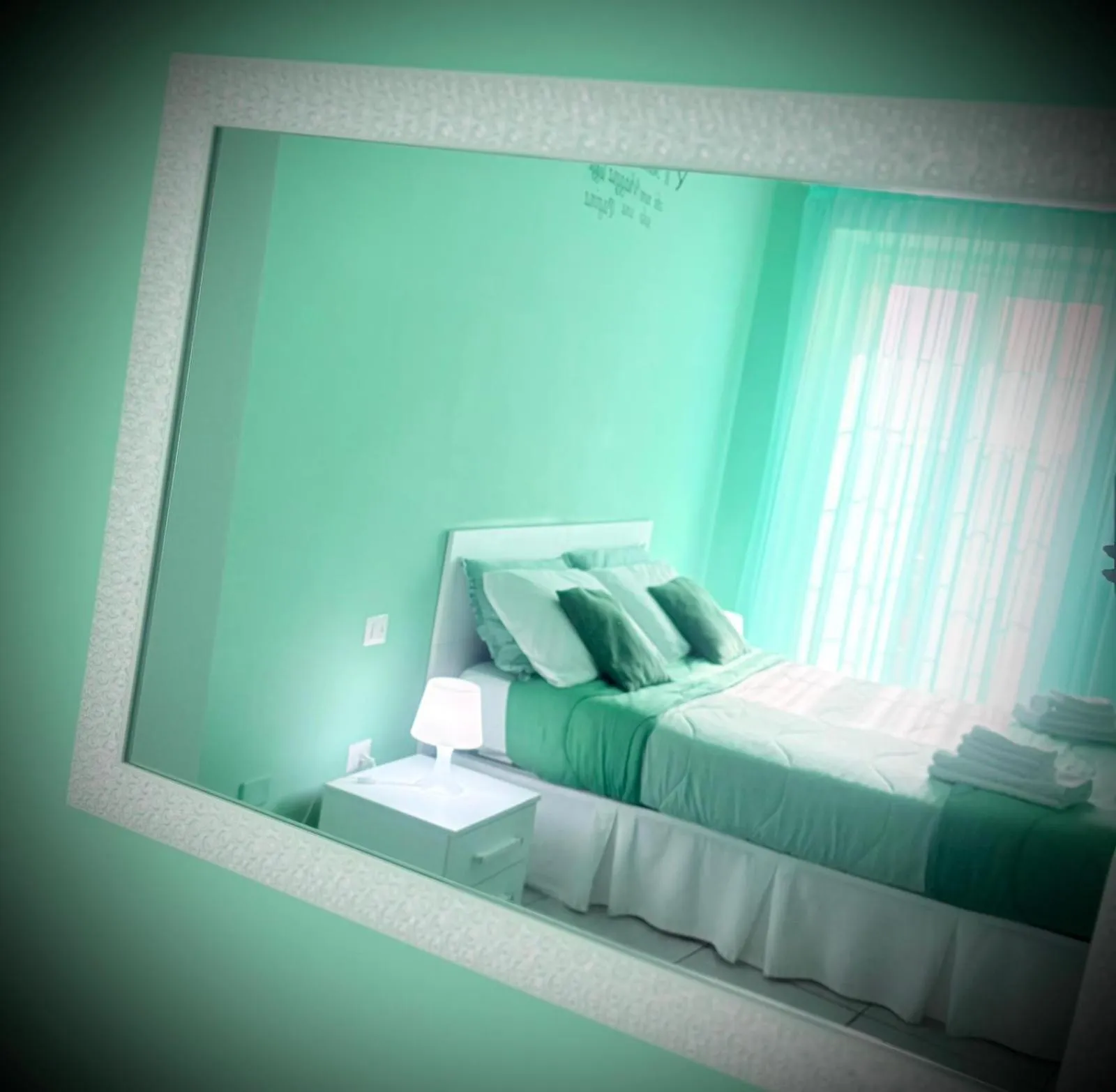 Bedroom, Bed in Rianna House