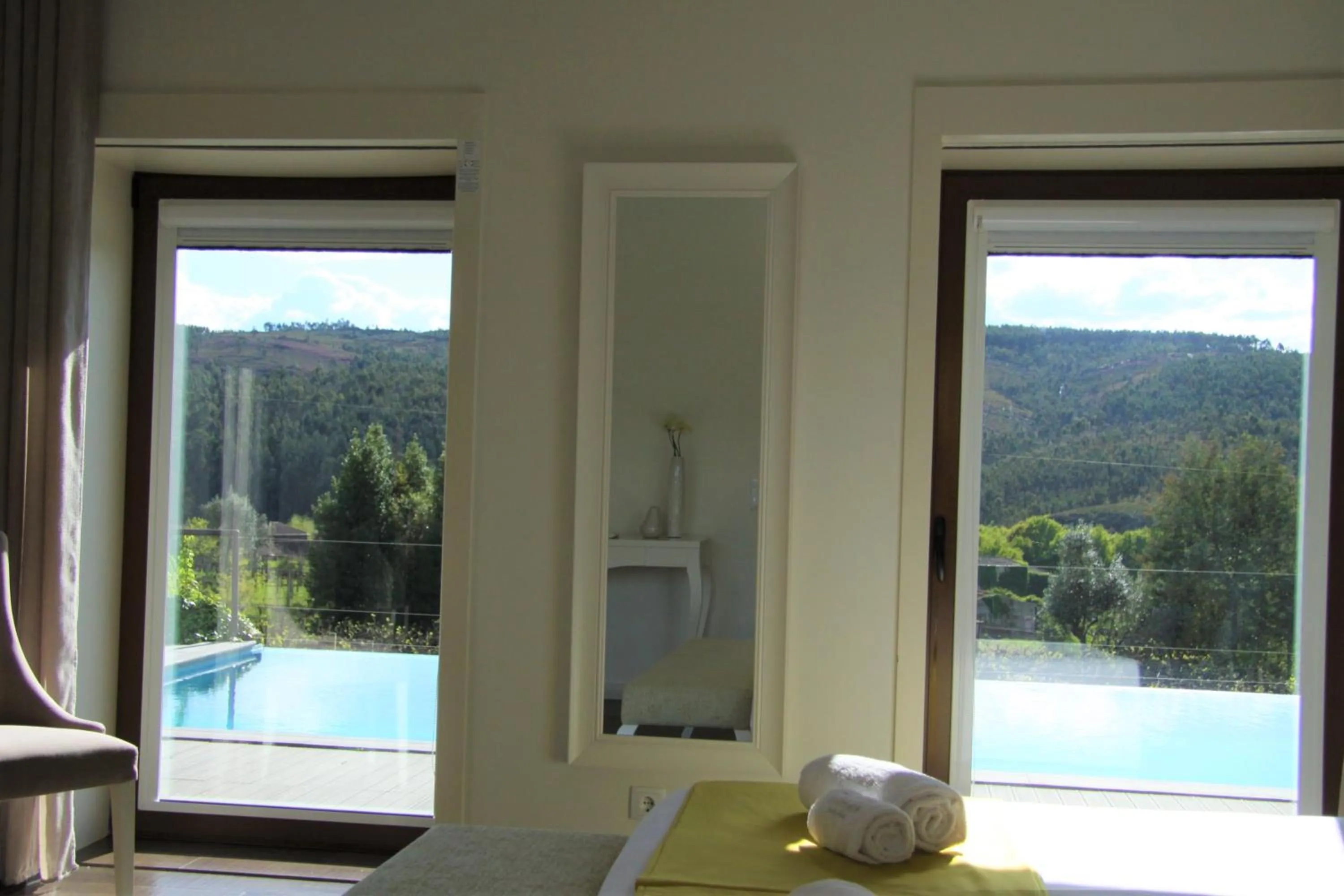 Garden view in Casa Valxisto