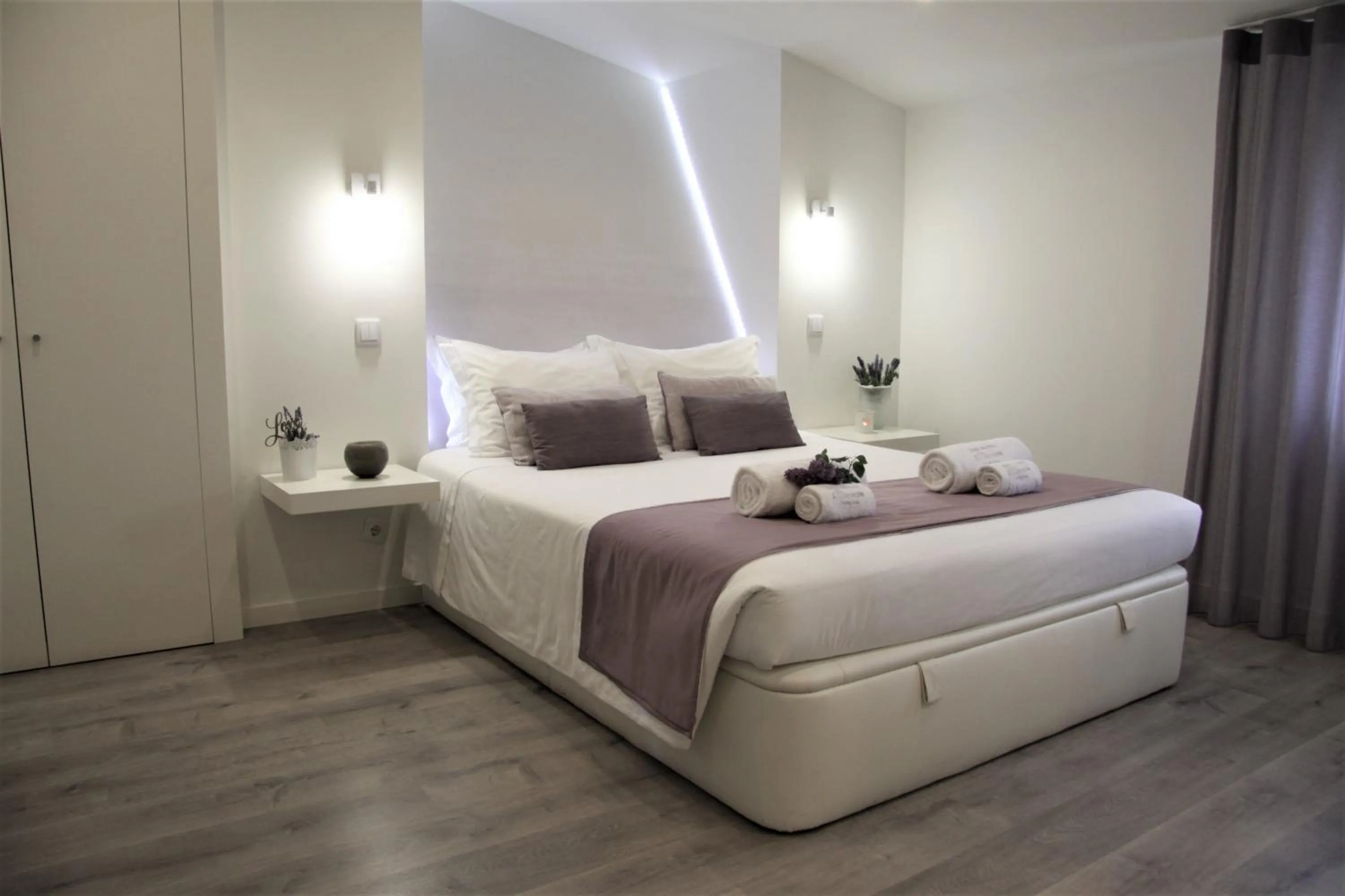 View (from property/room), Bed in Casa Valxisto