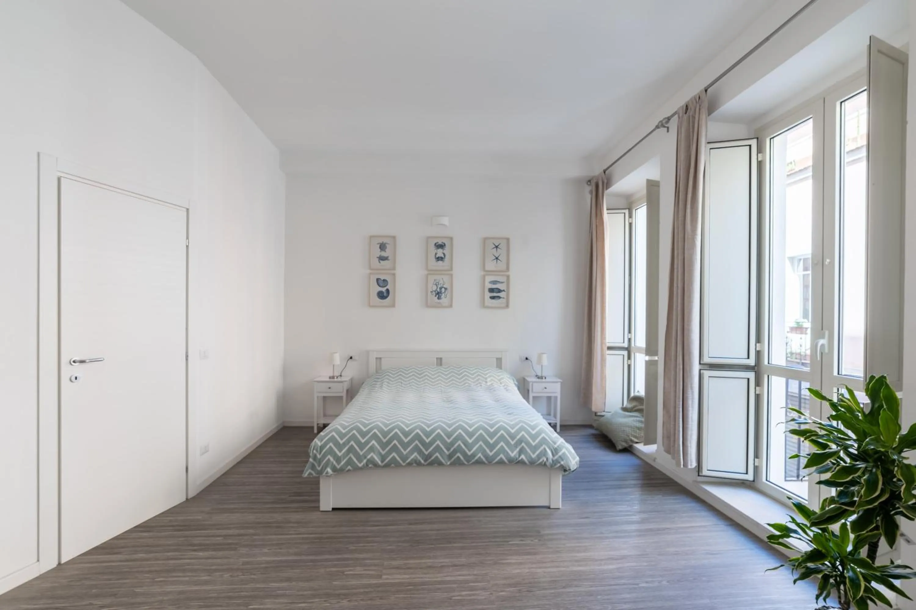 Bed in Casa Marina Guesthouse Cagliari