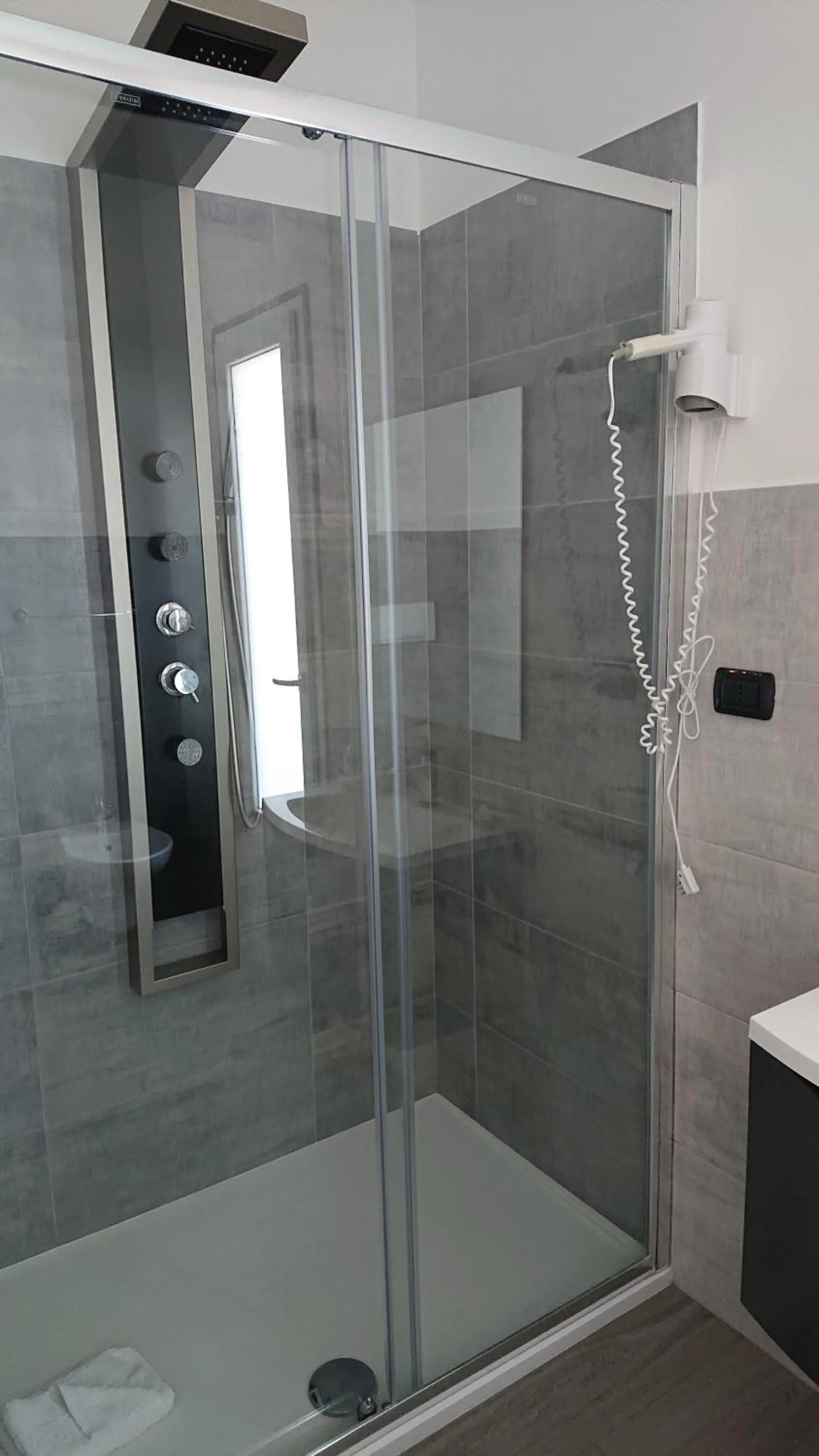Shower in Hotel Ogliastra